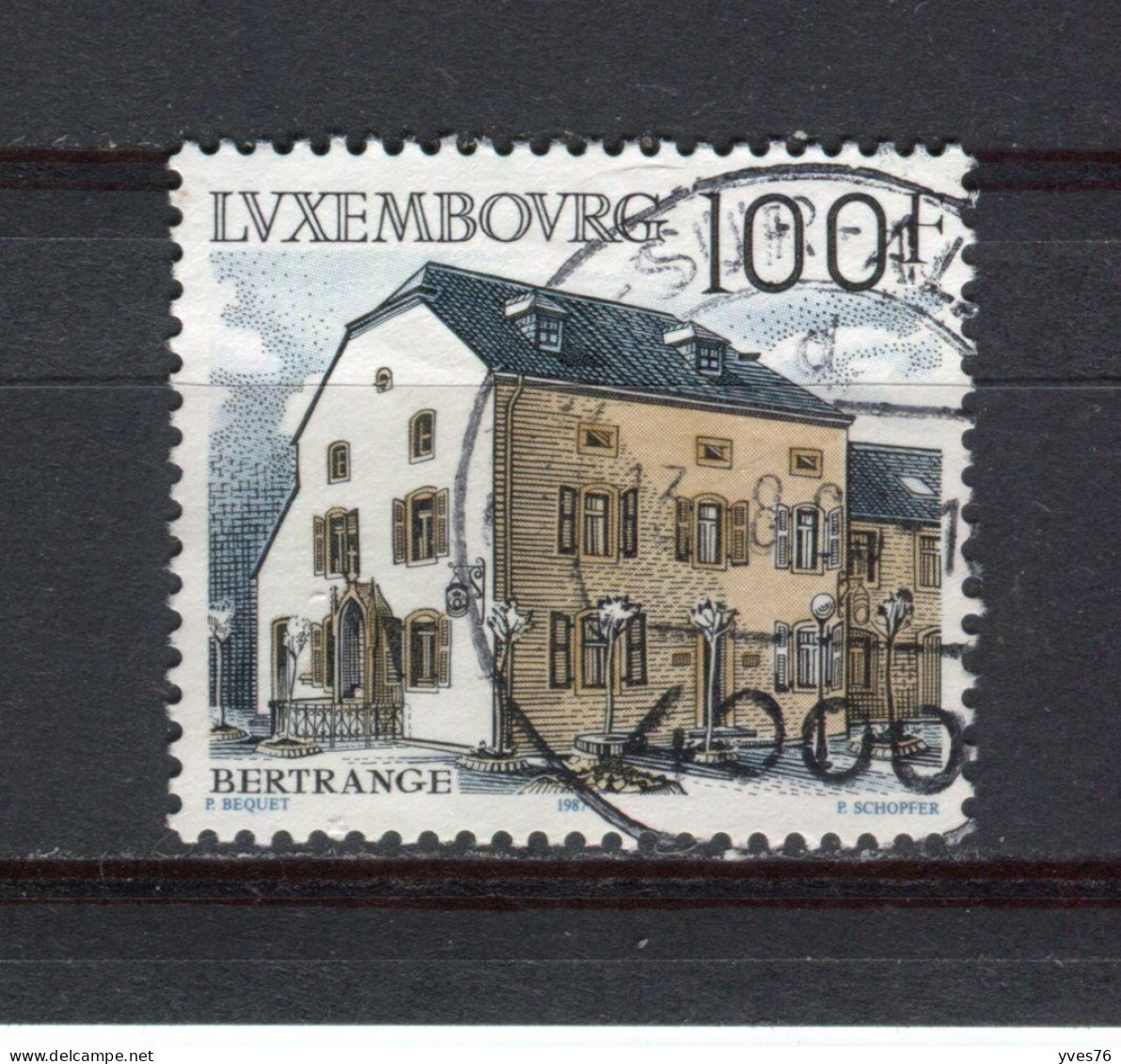 LUXEMBOURG - Y&T N° 1132° - Bureau De Poste à Bertrange - Used Stamps
