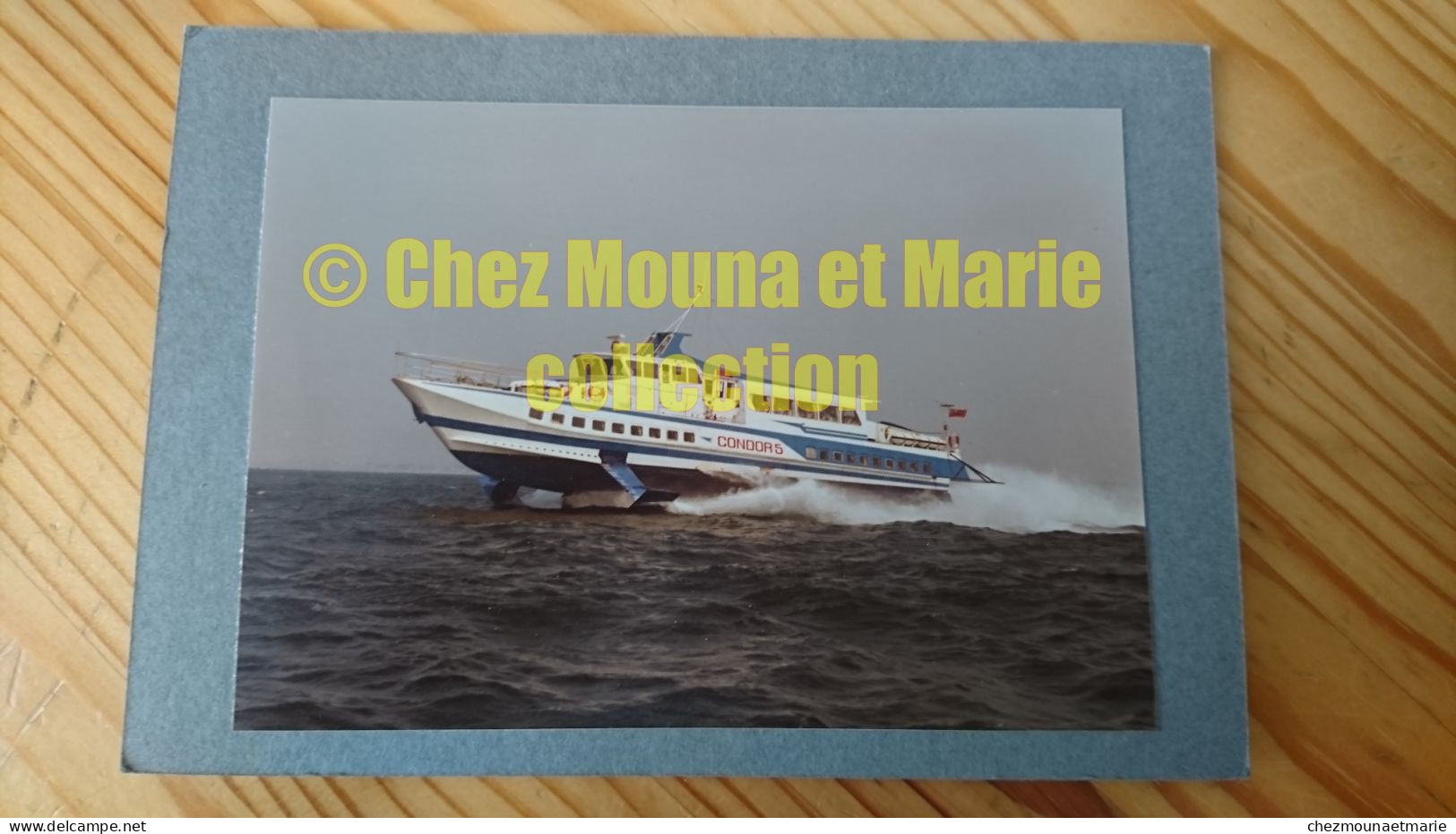 CONDOR 5 BATEAU SAINT MALO ILES ANGLO NORMANDES - PHOTO GAUTHIER - Bateaux