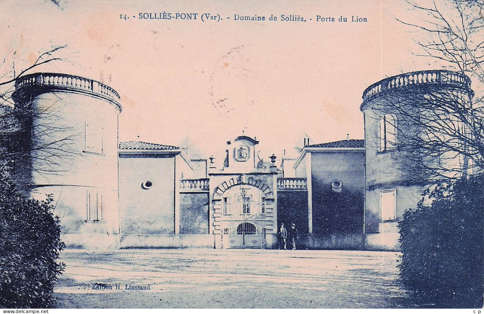 Sollies Pont  - Domaine De Sollies - Porte Du Lion -  CPA °J - Sollies Pont