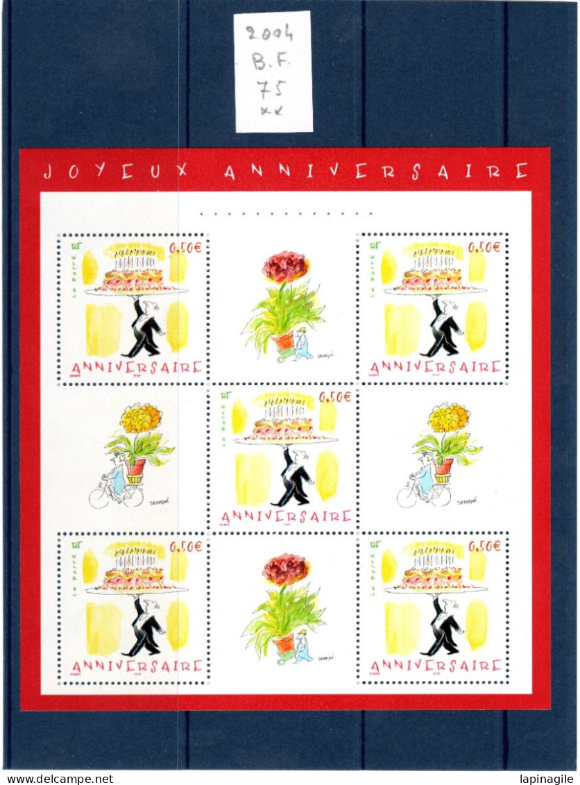 FR 2004 ANNEE COMPLETE NEUVE** MNH sauf adhésifs