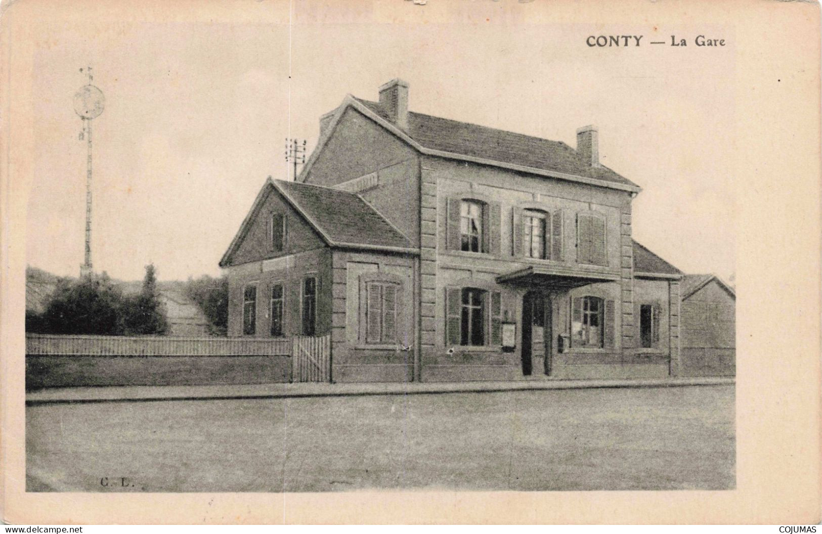 80 - CONTY - S17540 - La Gare - Conty