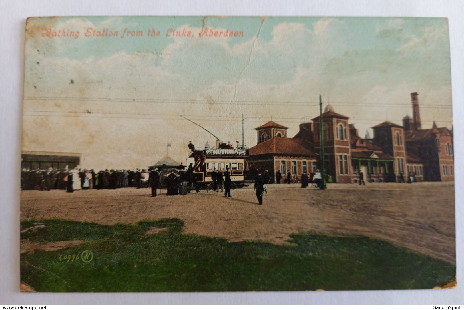 Aberdeen - Bathing Station From The Links - Tramway, Tram à étage - Aberdeenshire