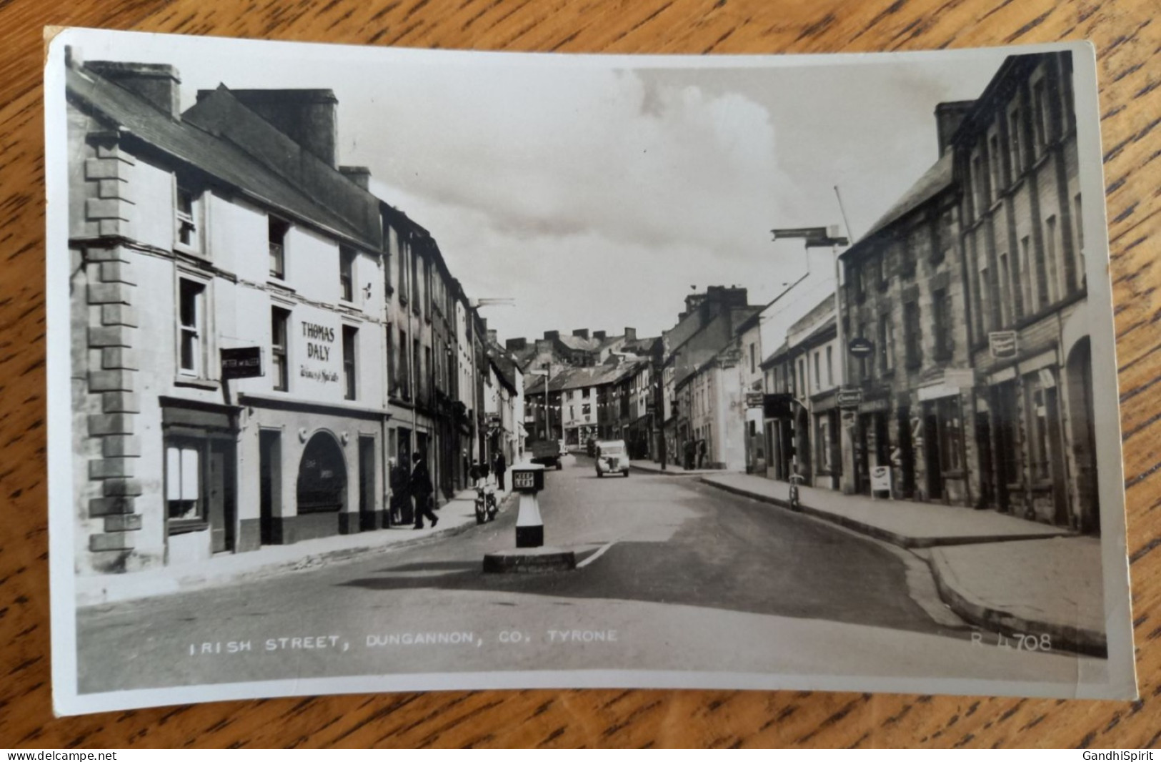 Tyrone - Irish Street, Dungannon, Co. - Bar Thomas Daly Wines & Spirits, Peter W Aleer, Moto, Motorbike, Car, Auto - Tyrone