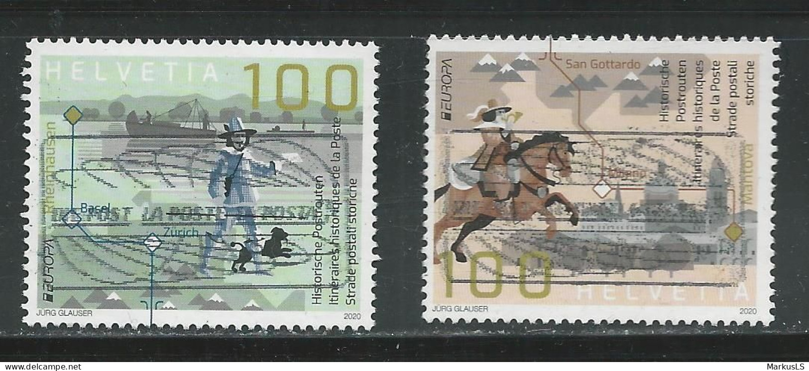 2020 ZNr 1783-1784 (2301) - Usati