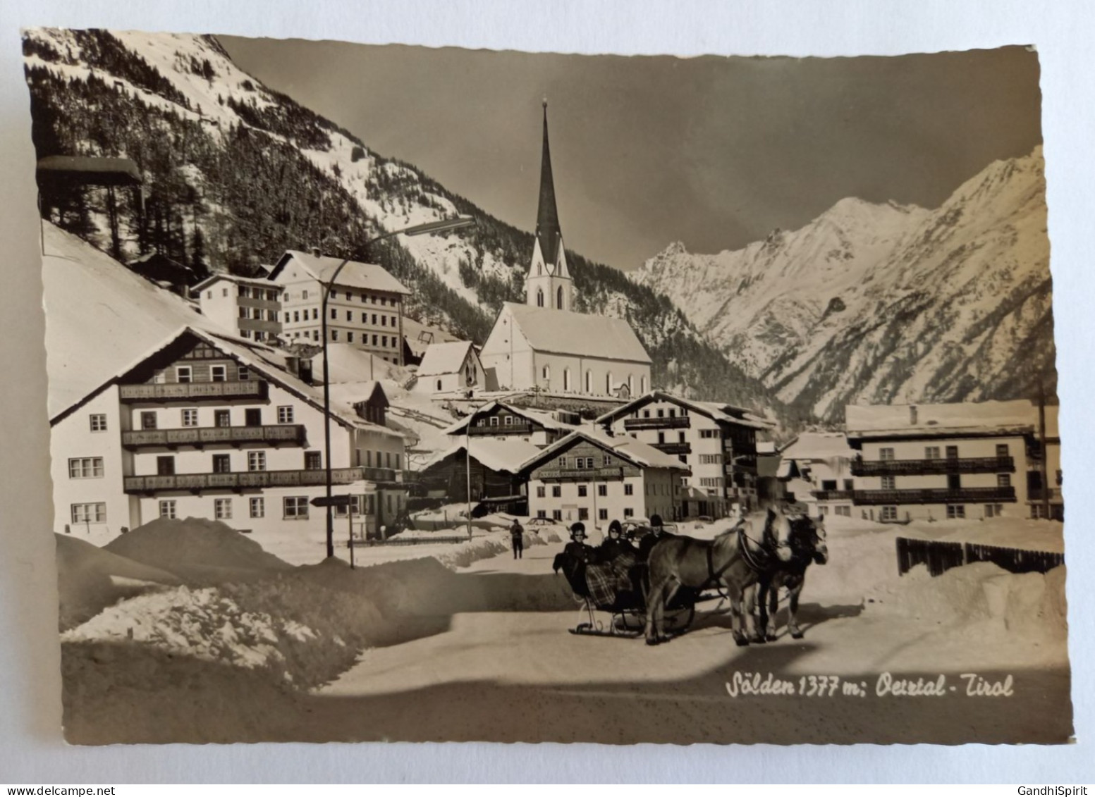 Solden - Oetztal, Oetz - Tirol, Tyrol - 10.5 Cm X 14.5 Cm - Oetz