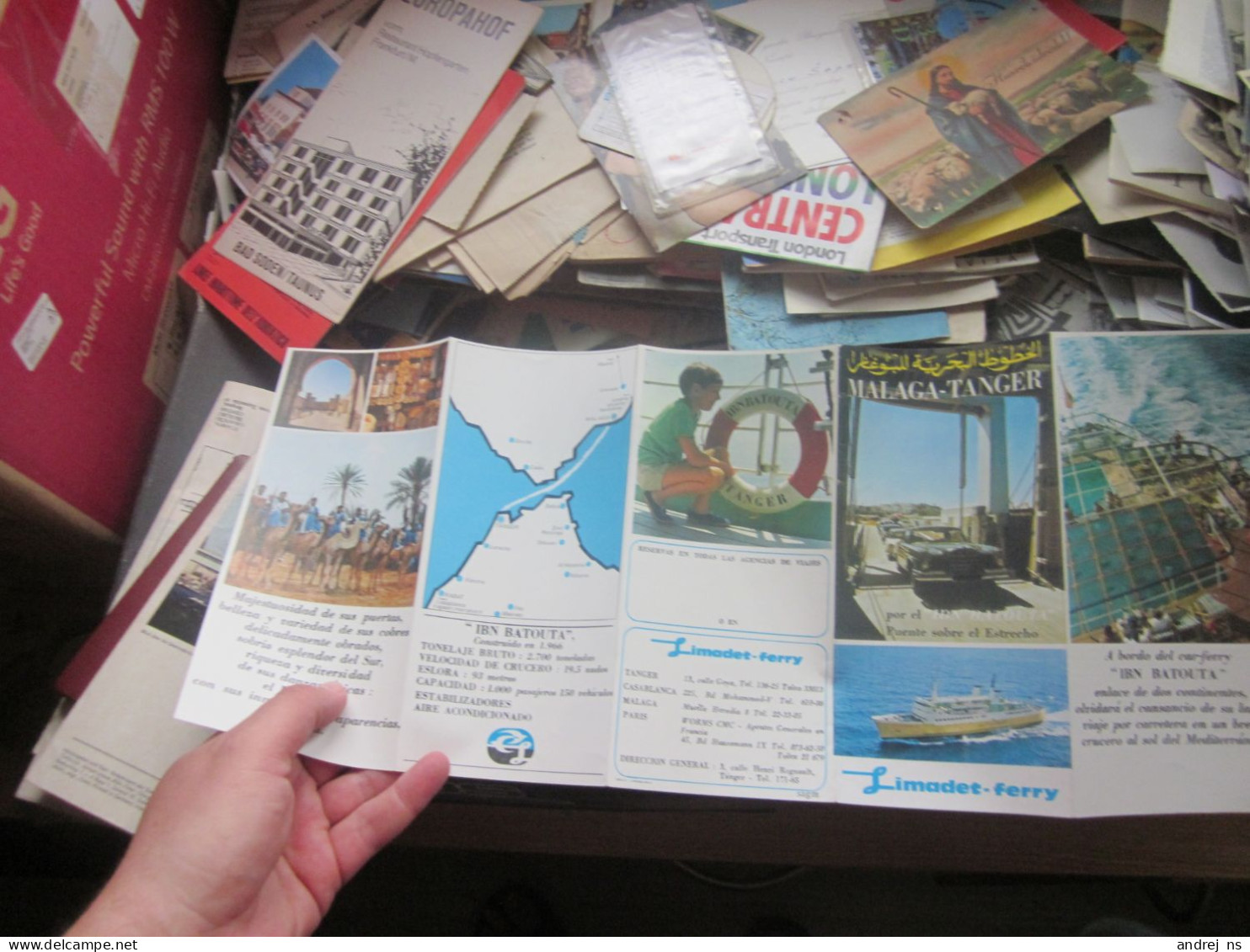 Malaga Tanger Limadet Ferry - Tourism Brochures