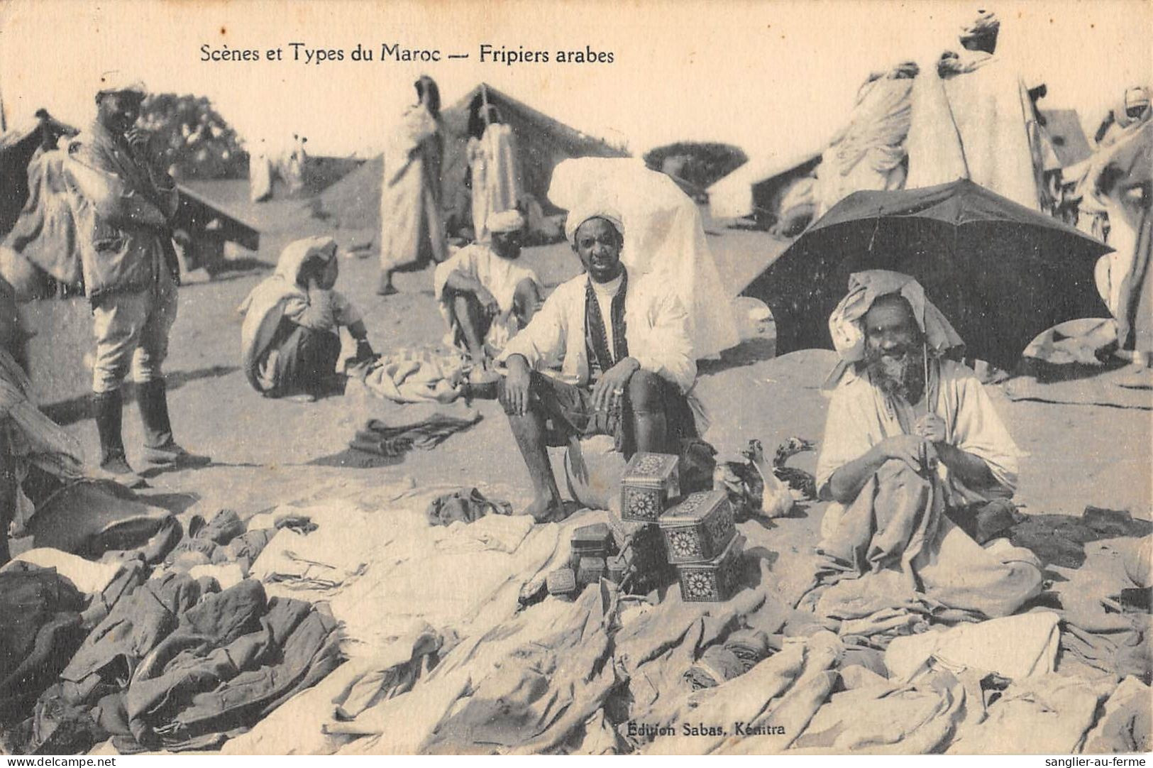 CPA MAROC SCENES ET TYPES DU MAROC FRIPIERS ARABES - Autres & Non Classés