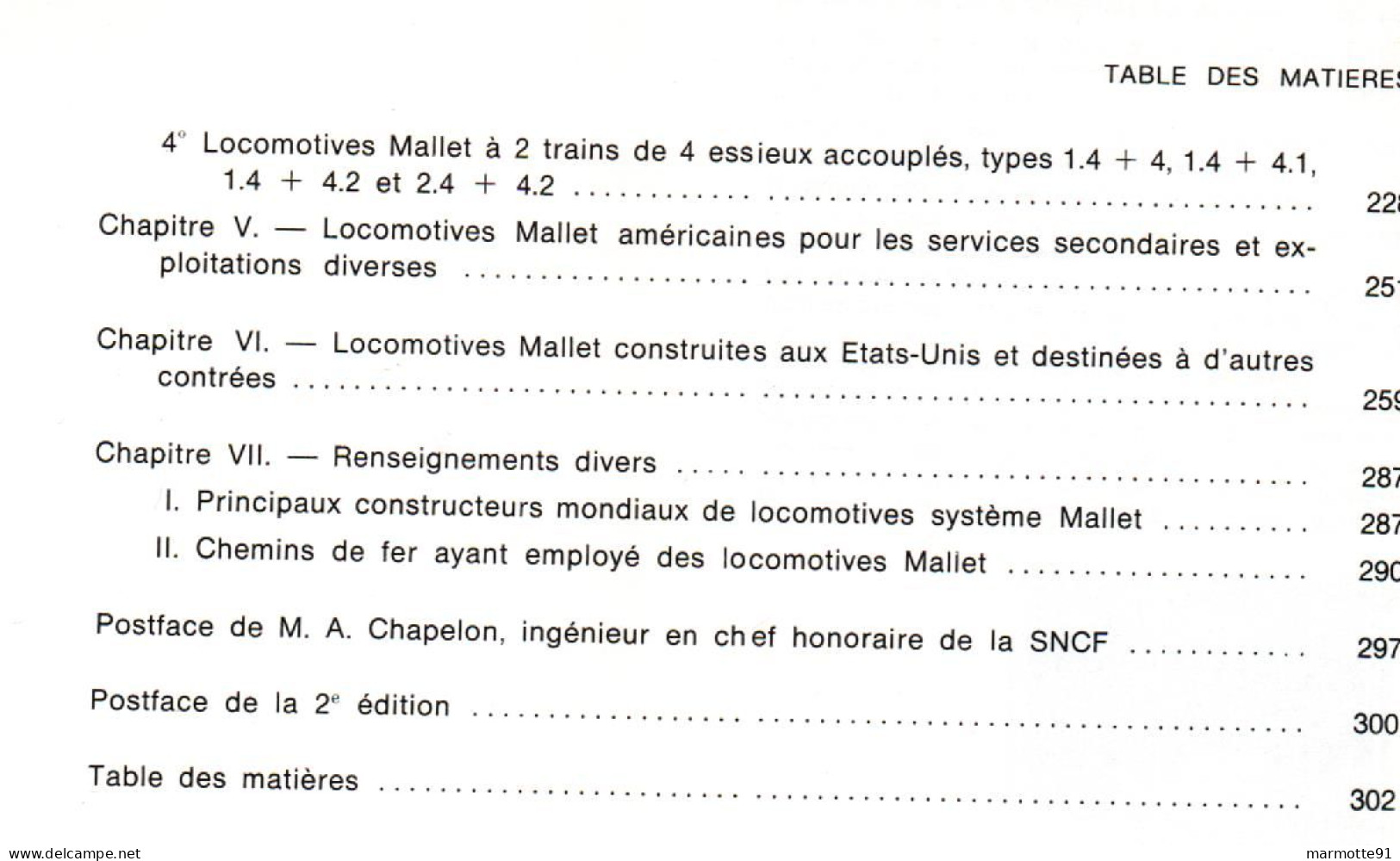 LOCOMOTIVES ARTICULEES SYSTEME MALLET  PAR M. VILAIN  TRAIN LOCO VAPEUR SNCF RAIL CHEMINS DE FER - Railway & Tramway