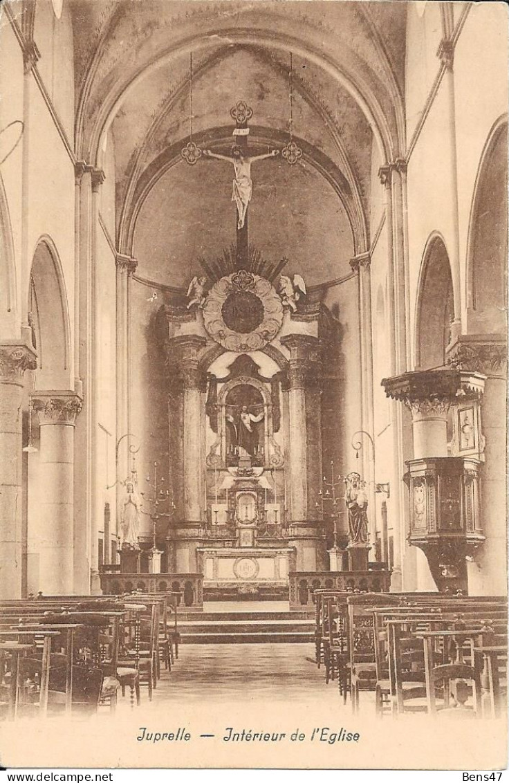 Juprelle Interieur De L'Eglise 5-11-1927 - Juprelle