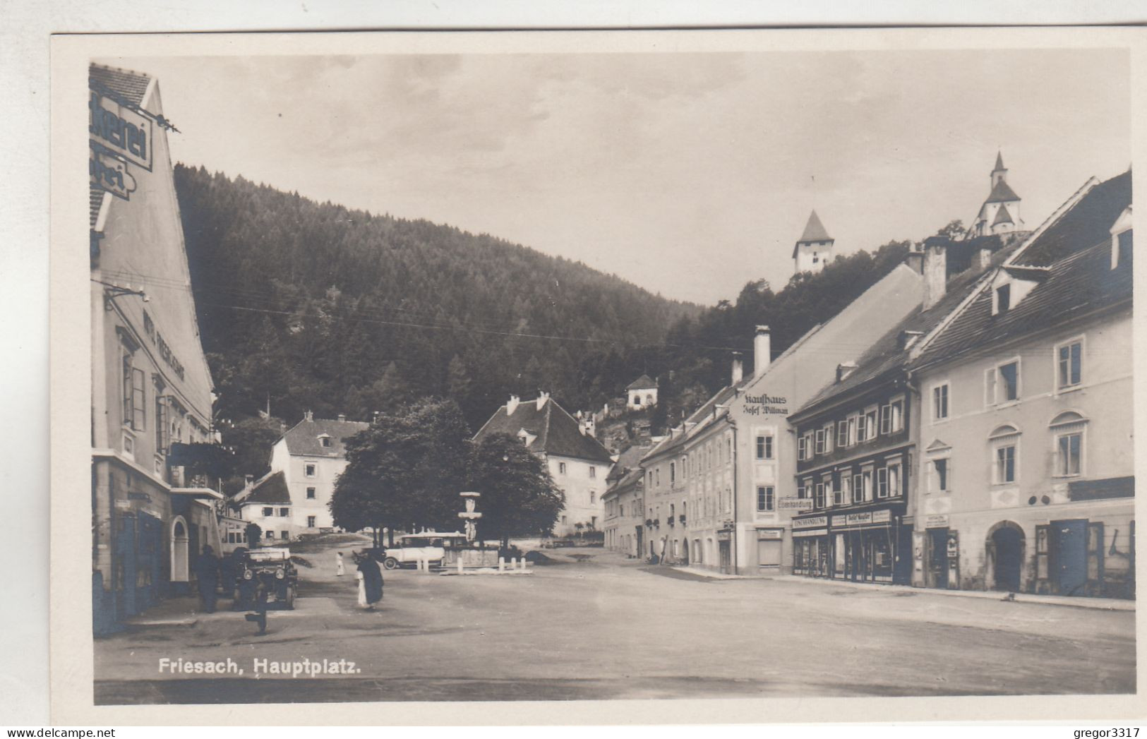 C9716) FRIESACH I. Kärnten - HAUPTPLATZ Mit Suepr HAUS U. GESCHÄFT U. AUTO Details - Friesach