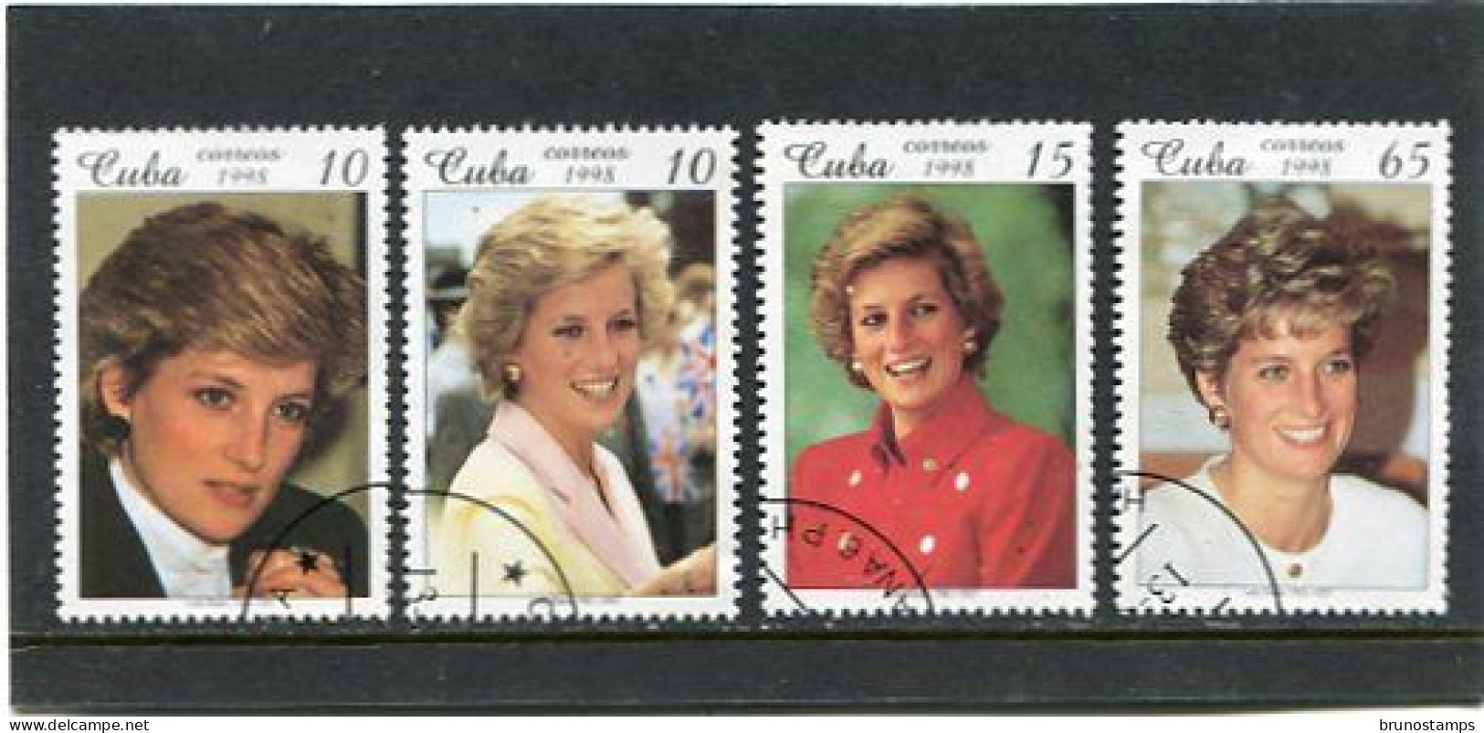 CUBA - 1998  PRINCESS  DIANA  FINE USED - Usati