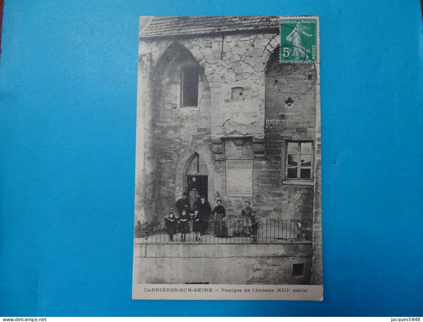 78) Carrières-sur-Seine - N° - Vestiges De L Abbaye (XIIIe Siècle) - ANN:1912 - EDD: - Carrières-sur-Seine