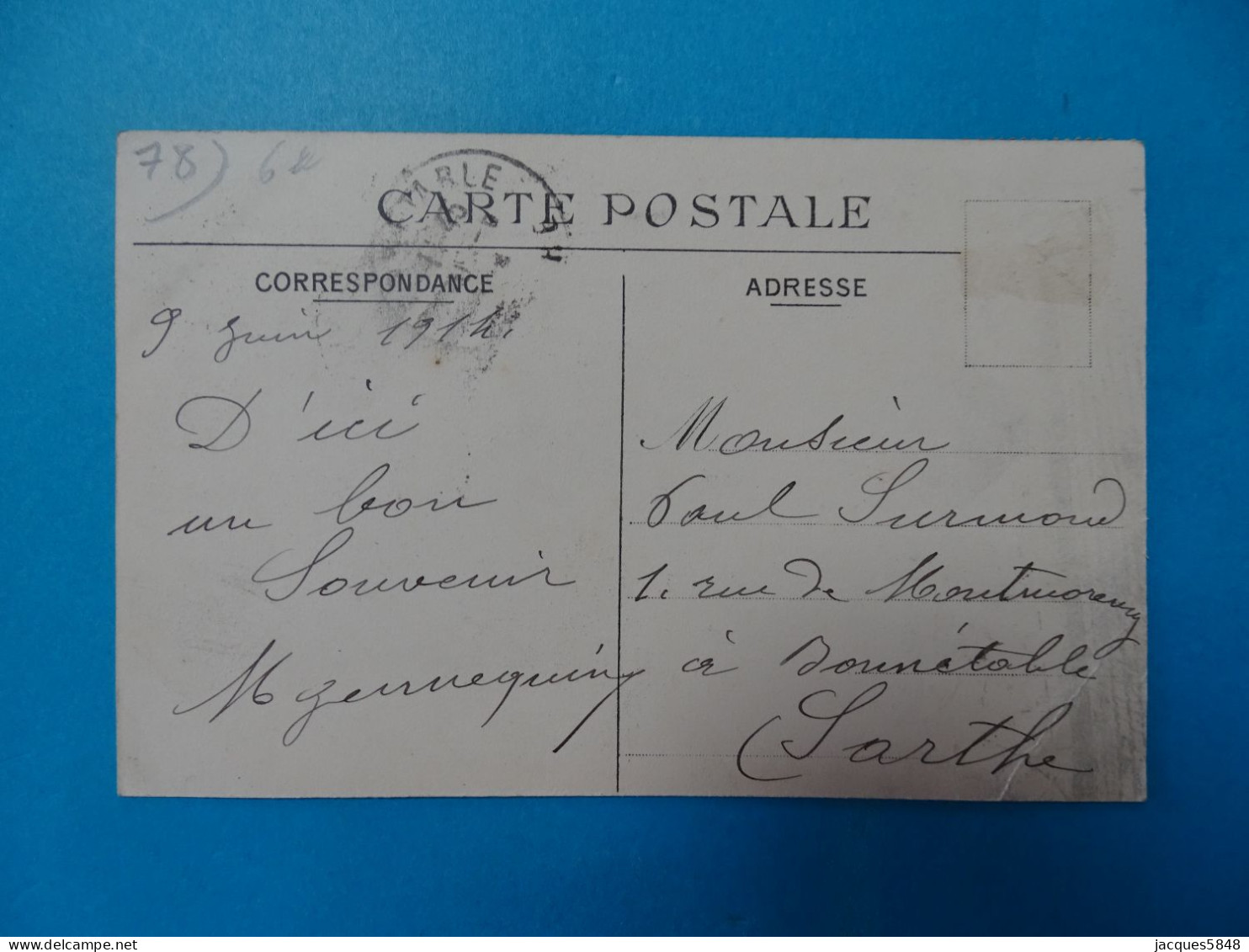 78) Carrières-sur-Seine - N° - Vestiges De L Abbaye (XIIIe Siècle) - ANN:1912 - EDD: - Carrières-sur-Seine