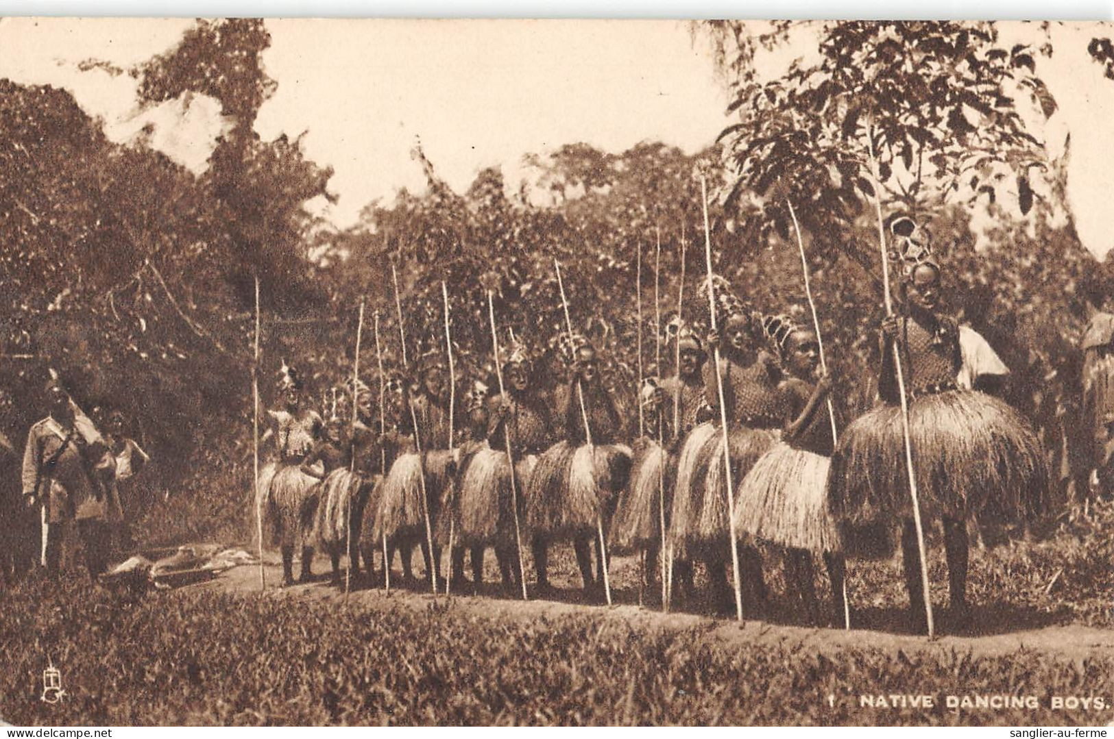 CPA AFRIQUE DU SUD NATIVE DANCONG BOYS - South Africa