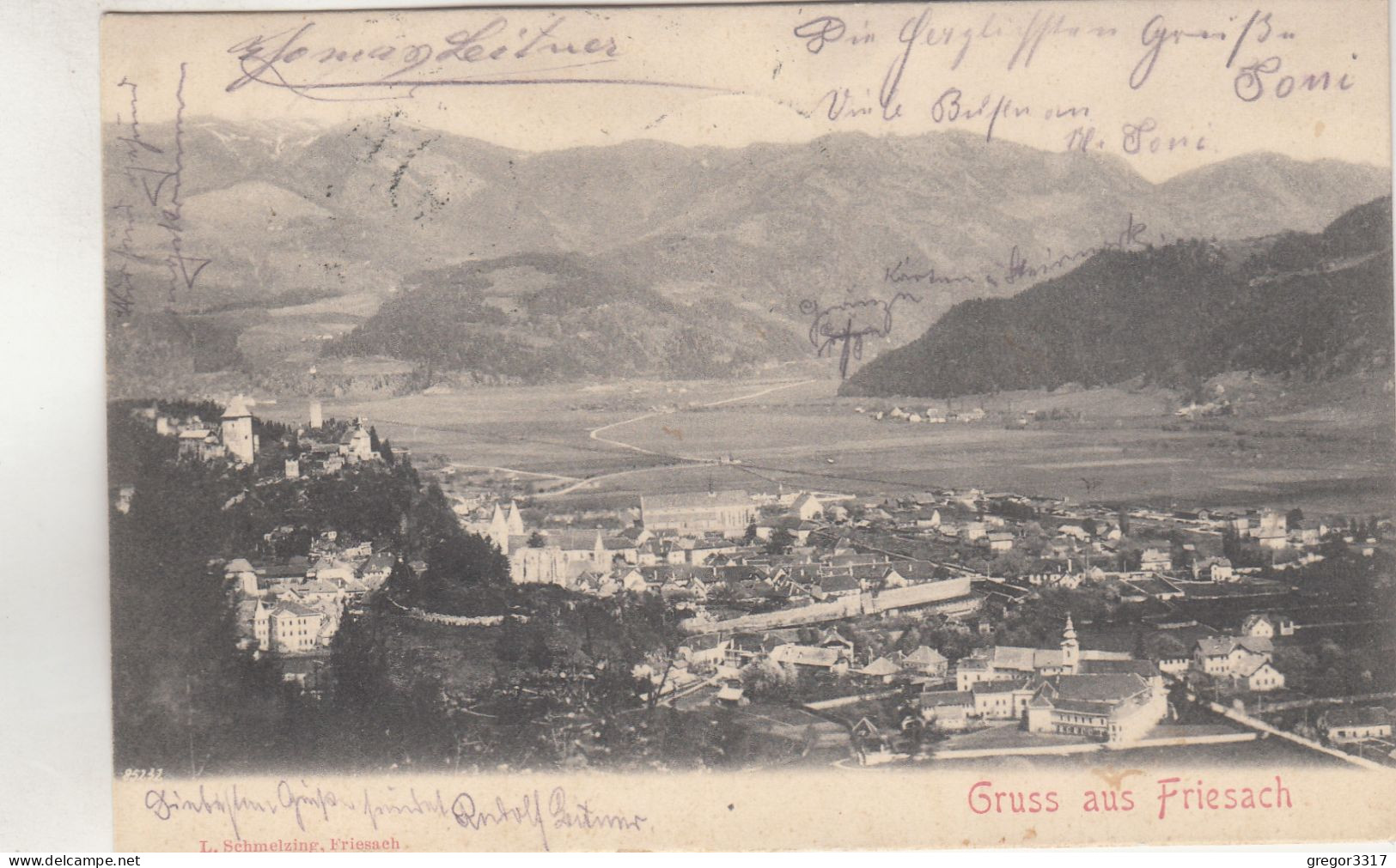 C9735) GRUSS Aus FRIESACH- 1905 - Friesach