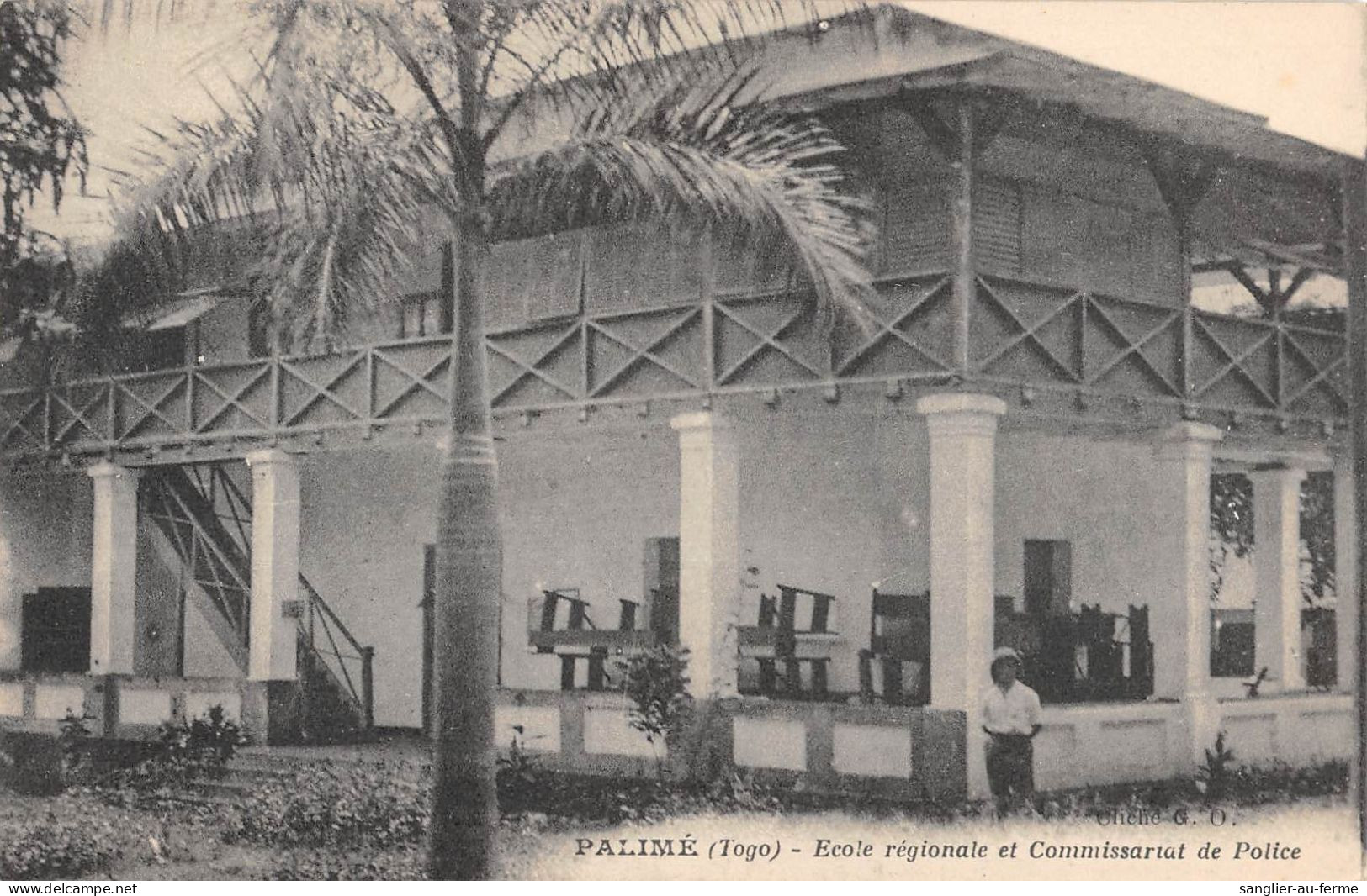 CPA TOGO PALIME ECOLE REGIONALE ET COMMISSARIAT DE POLICE - Togo