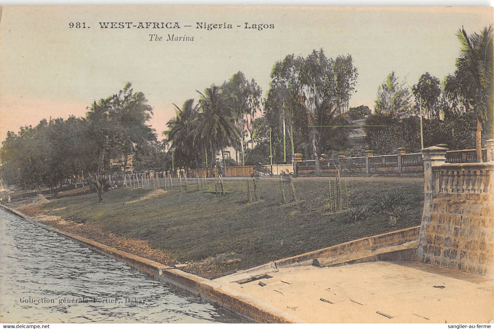 CPA NIGERIA WEST AFRICA NIGERIA LAGOS THE MARINA - Nigeria