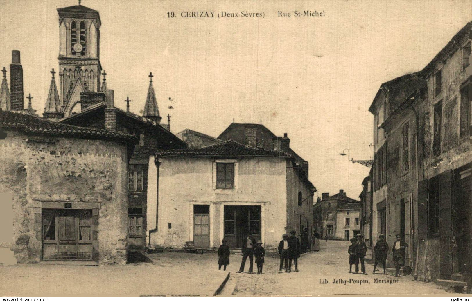 CERIZAY RUE SAINT MICHEL - Cerizay