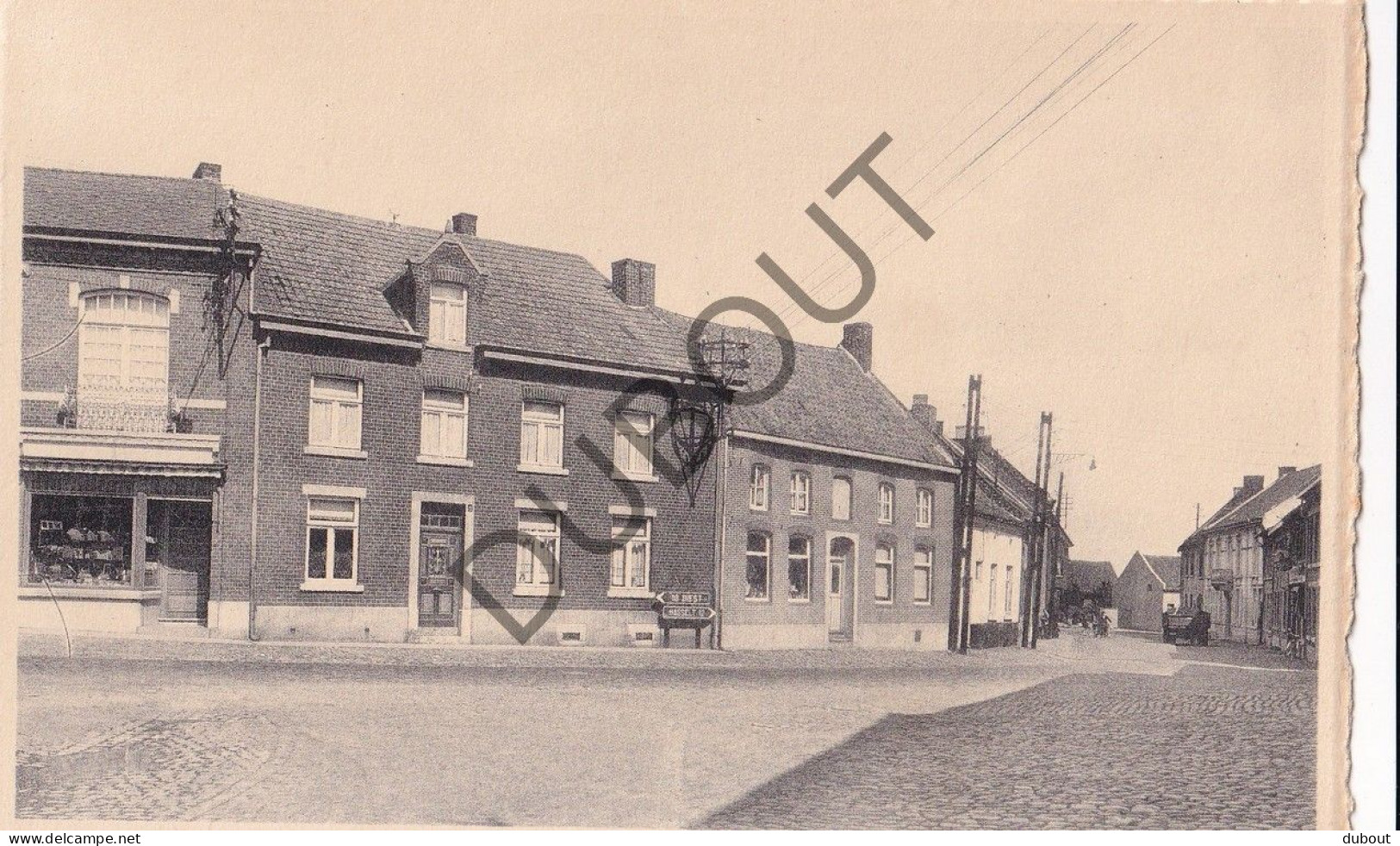 Postkaart/Carte Postale - Herk-de-Stad - Hasseltsestraat (C4234) - Herk-de-Stad