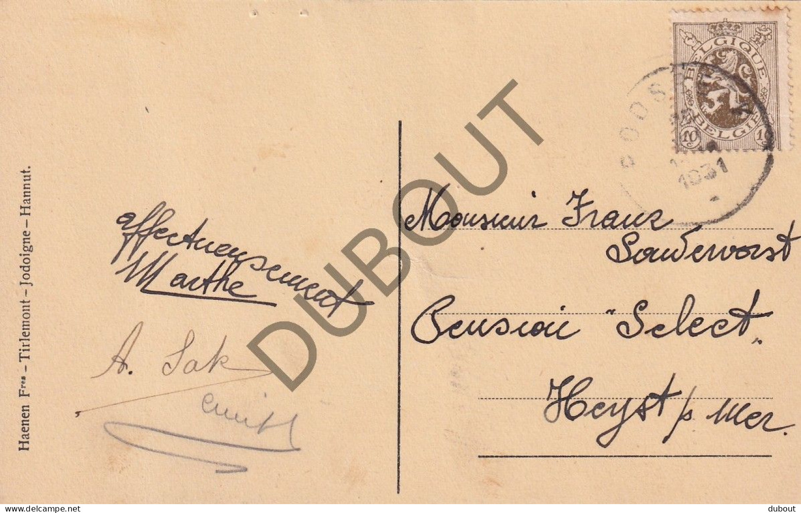 Postkaart/Carte Postale - Roosbeek  (C4222) - Boortmeerbeek