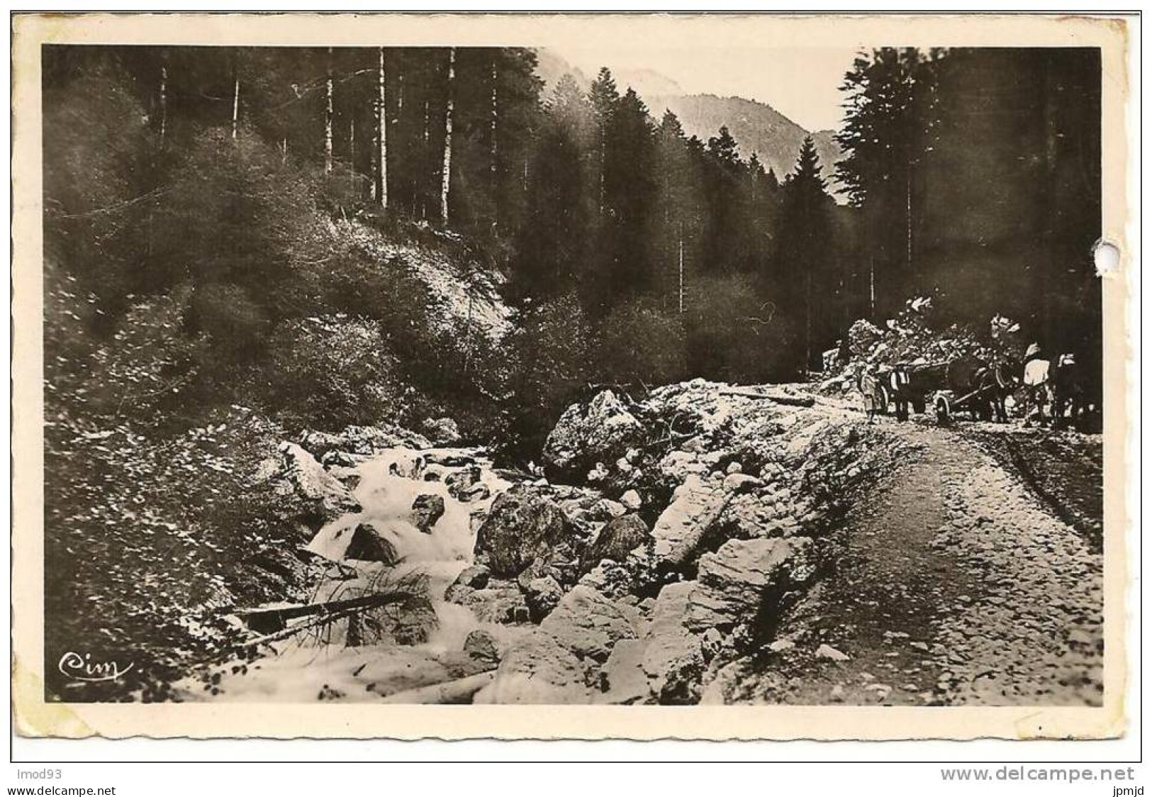 74 - DOUSSARD - Route De La Combe D' Ire - Ed. Combier - Doussard