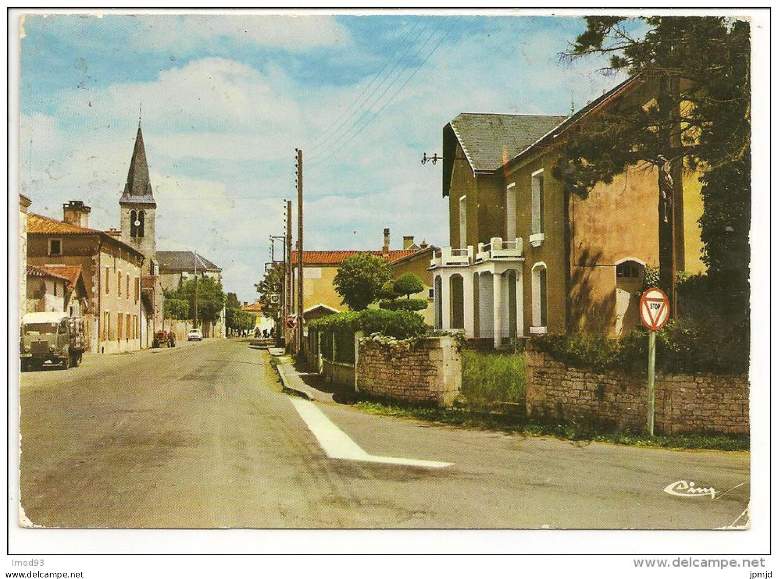 79 - BRIOUX-sur-BOUTONNE - La Route De Royan - Ed. Cim N° A 79.057.33.0.3137 - 1979 - Brioux Sur Boutonne