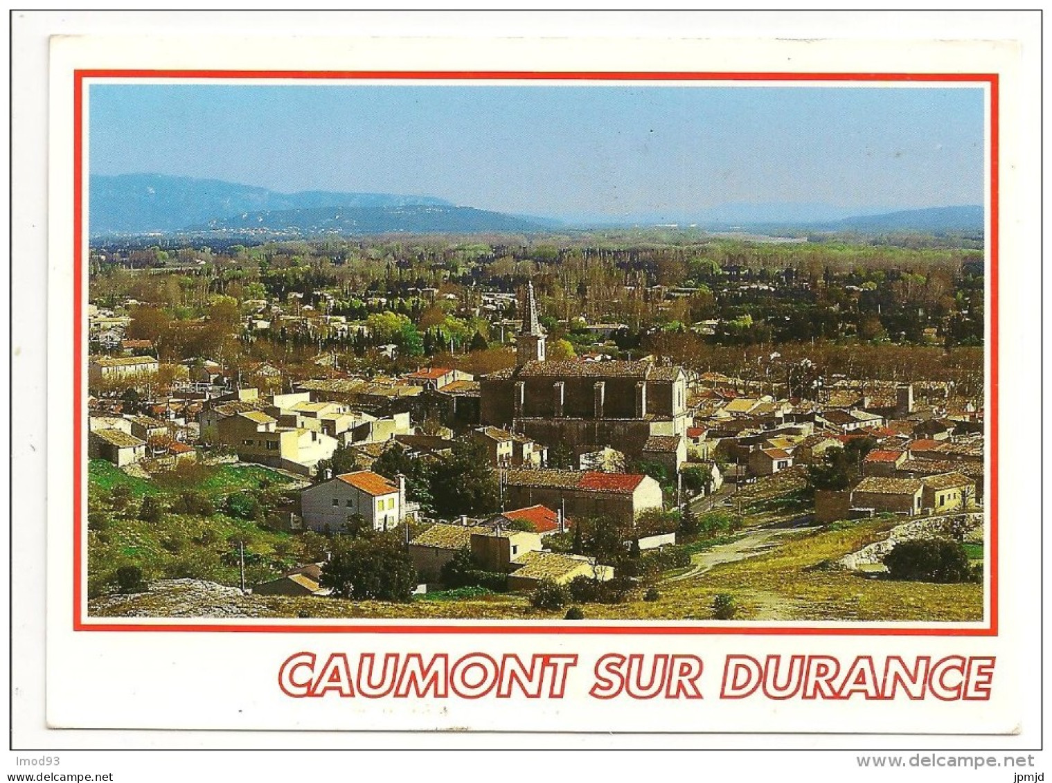 84 - CAUMONT SUR DURANCE - Vue Générale - Ed. NEP - Caumont Sur Durance