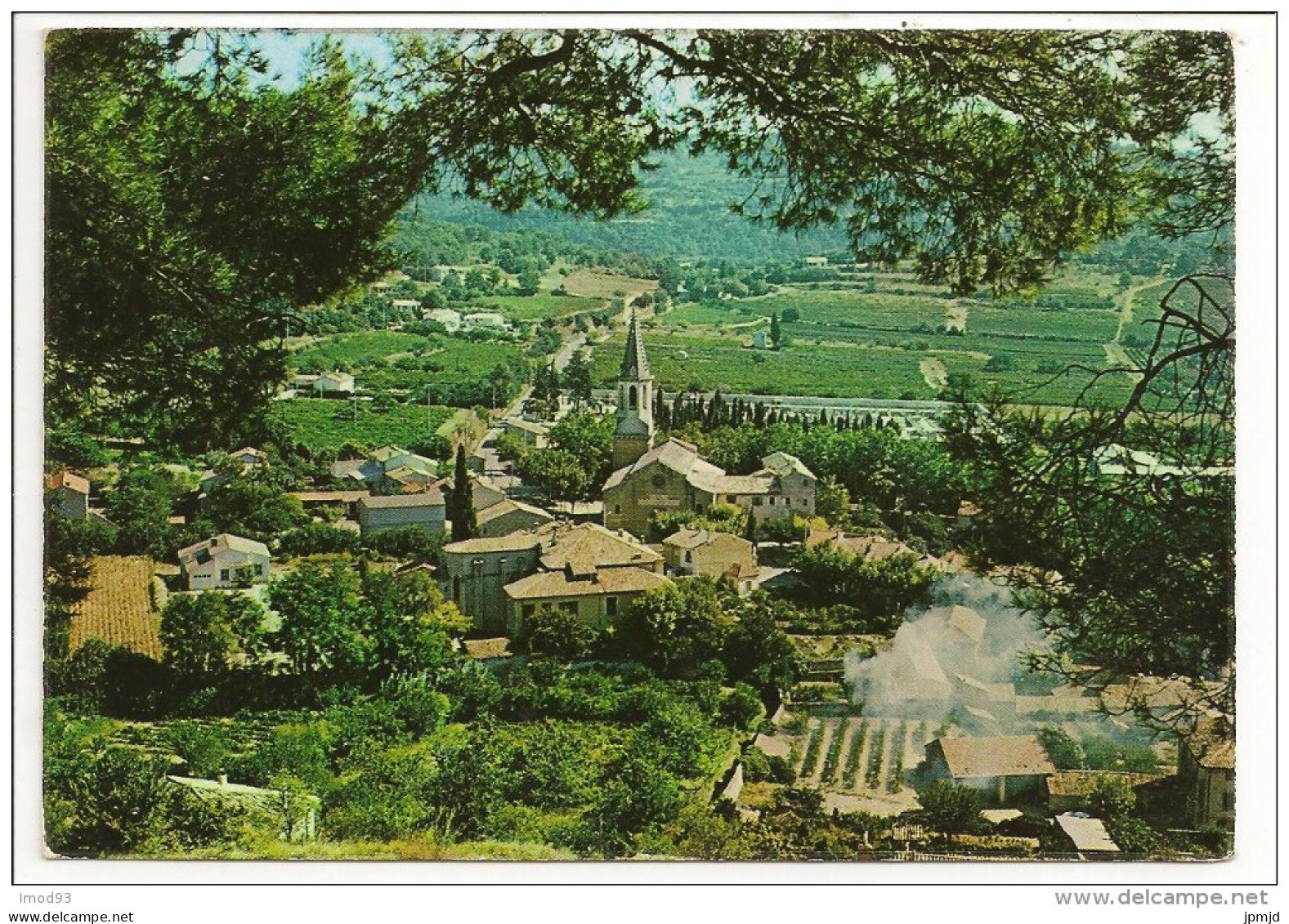 84 - CADENET (Vaucluse) - Vue Générale Depuis Le Haut Du Village - Ed. ERTAY N° 302 - 1982 - Cadenet