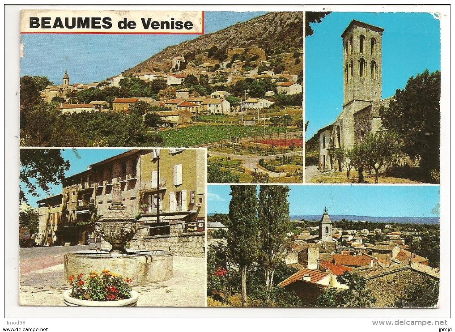 84 - BEAUMES DE VENISE (Vaucluse) - Multi-vues - Charmant Village Au Pied Des Dentelles De Montmirail - Ed. "SL" - Beaumes De Venise