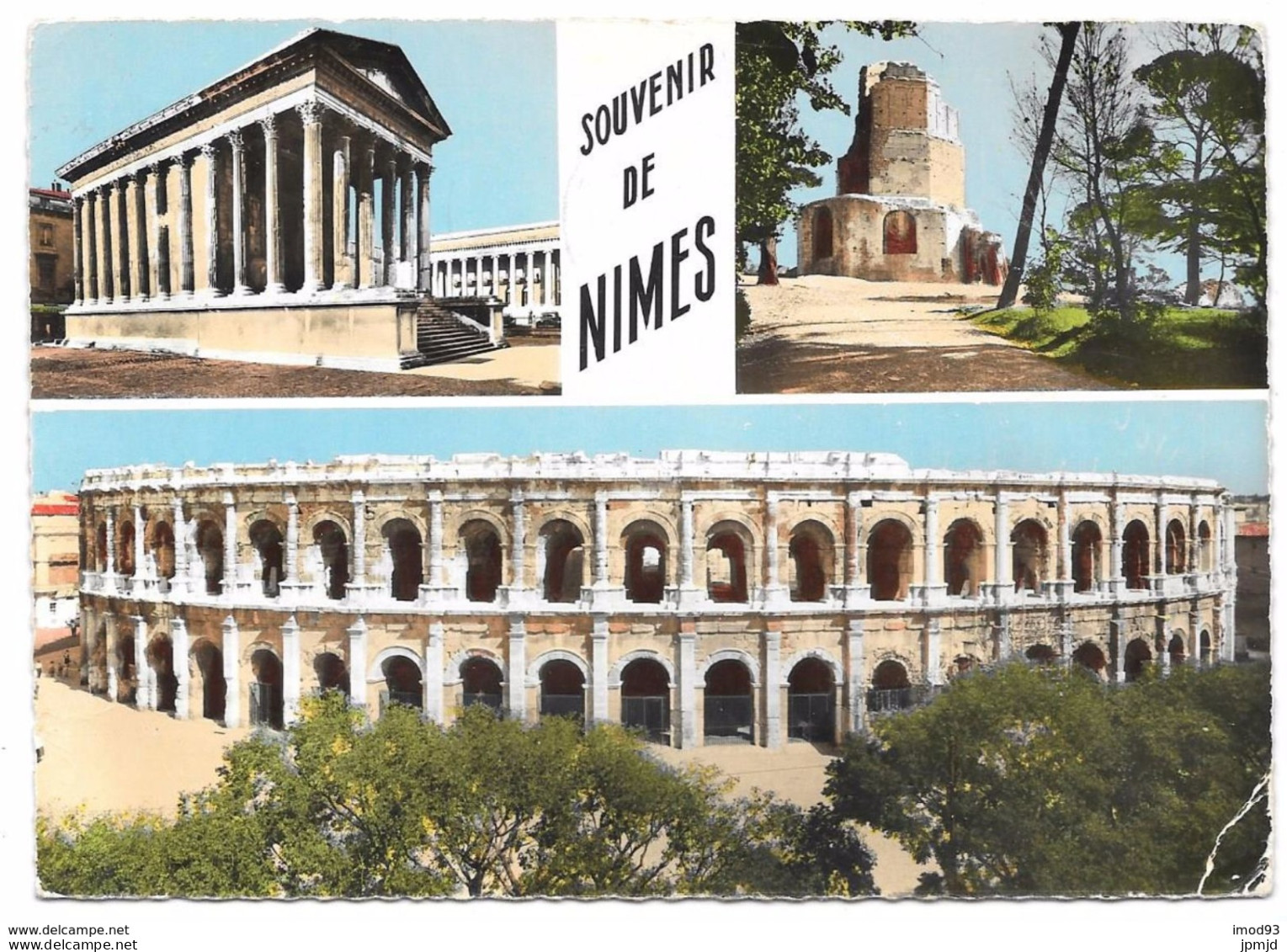 30 - Souvenir De NIMES - Ed. SEPT N° 166-63 - 1959 - Nîmes