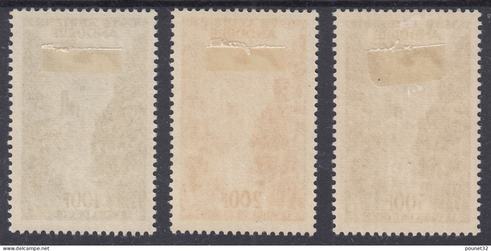 ANDORRE : POSTE AERIENNE N° 2/4 NEUVE * GOMME AVEC CHARNIERE - COTE 109 € - Airmail