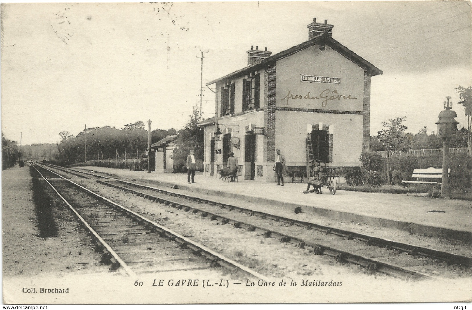 44 - La Gare De La Maillardais - Le Gavre