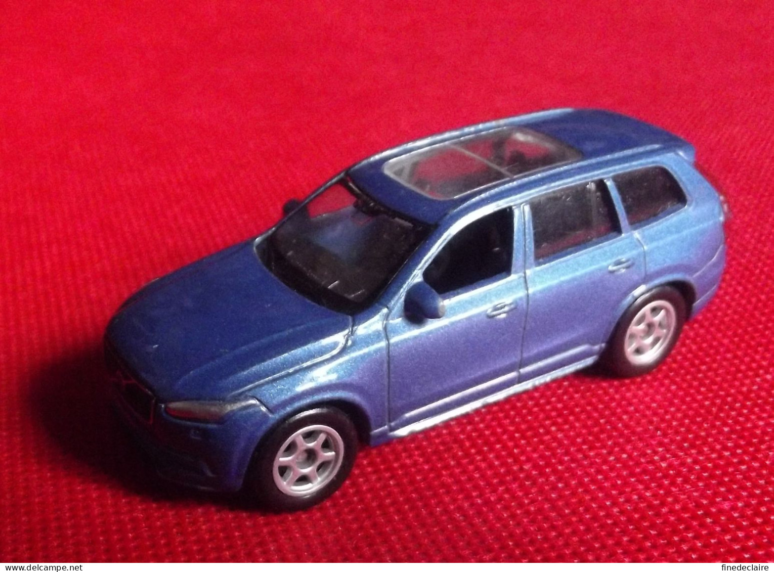 Voiture - Welly - Volvo XC90 - Bleu Métallisée - Ech: 1/24 - N° 52338 - Welly