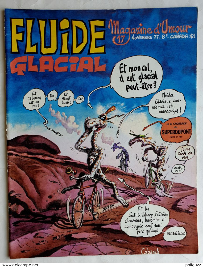 Magazine FLUIDE GLACIAL N° 17 1977 - Fluide Glacial