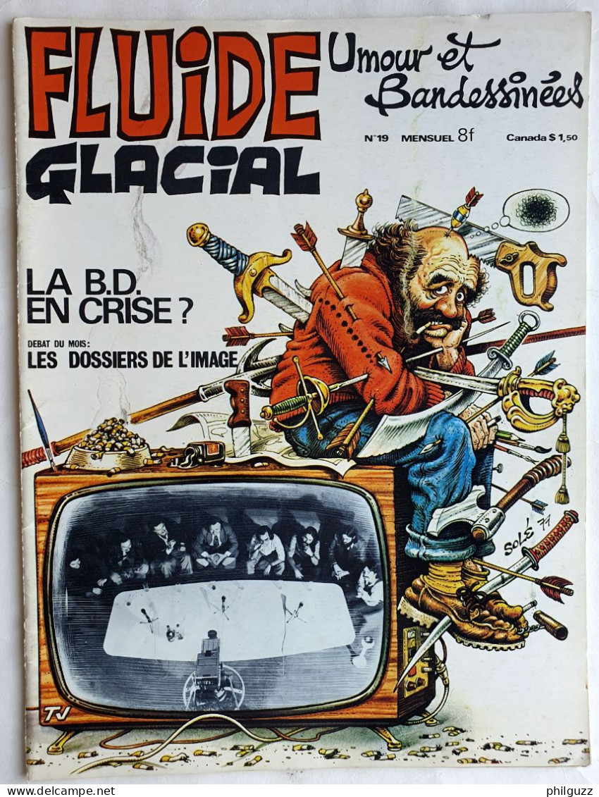 Magazine FLUIDE GLACIAL N° 19 1977 - Fluide Glacial