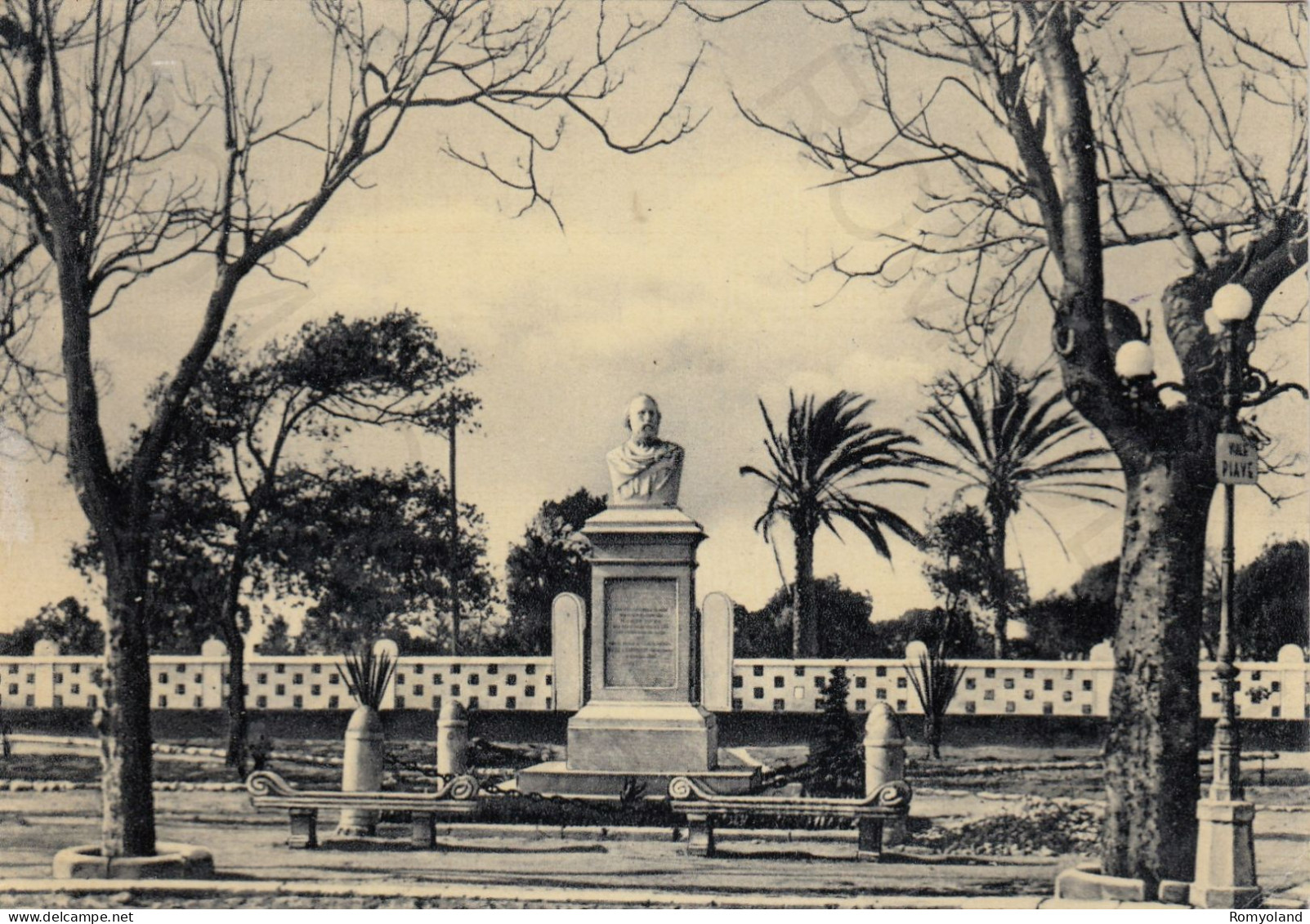 CARTOLINA  MARSALA,SICILIA-MONUMENTO A GARIBALDI-MEMORIA,CULTURA,RELIGIONE,IMPERO ROMANO,BELLA ITALIA,VIAGGIATA 1955 - Marsala