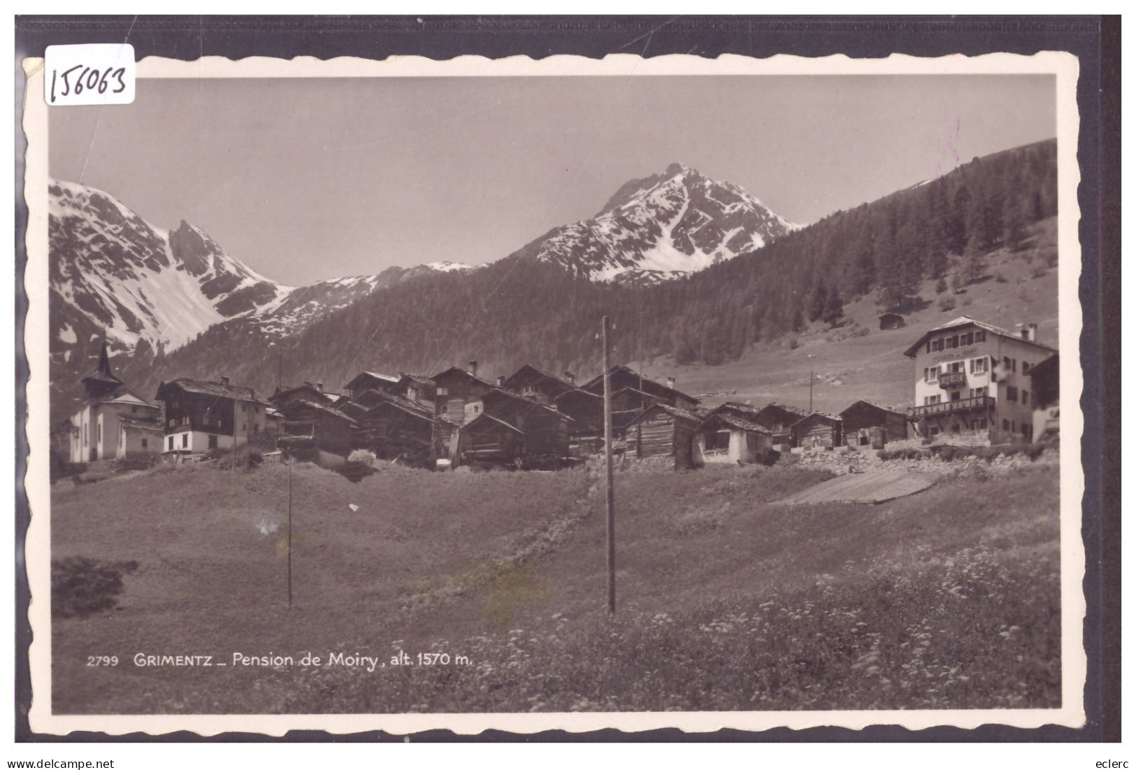 GRIMENTZ - CARTE NEUVE NON ECRITE - TB - Grimentz