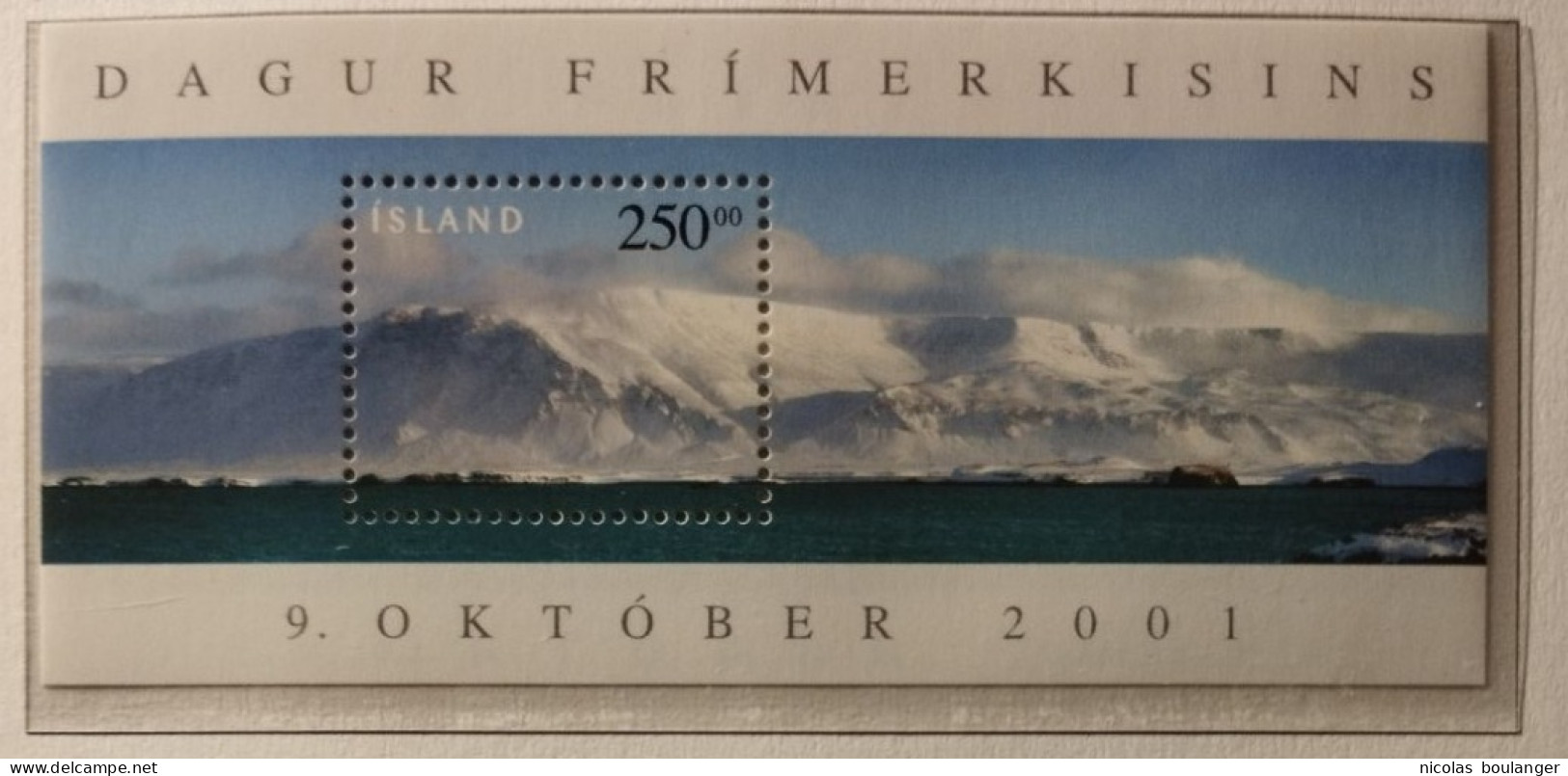 Islande 2001 / Yvert Bloc Feuillet N°29 / ** - Blocs-feuillets