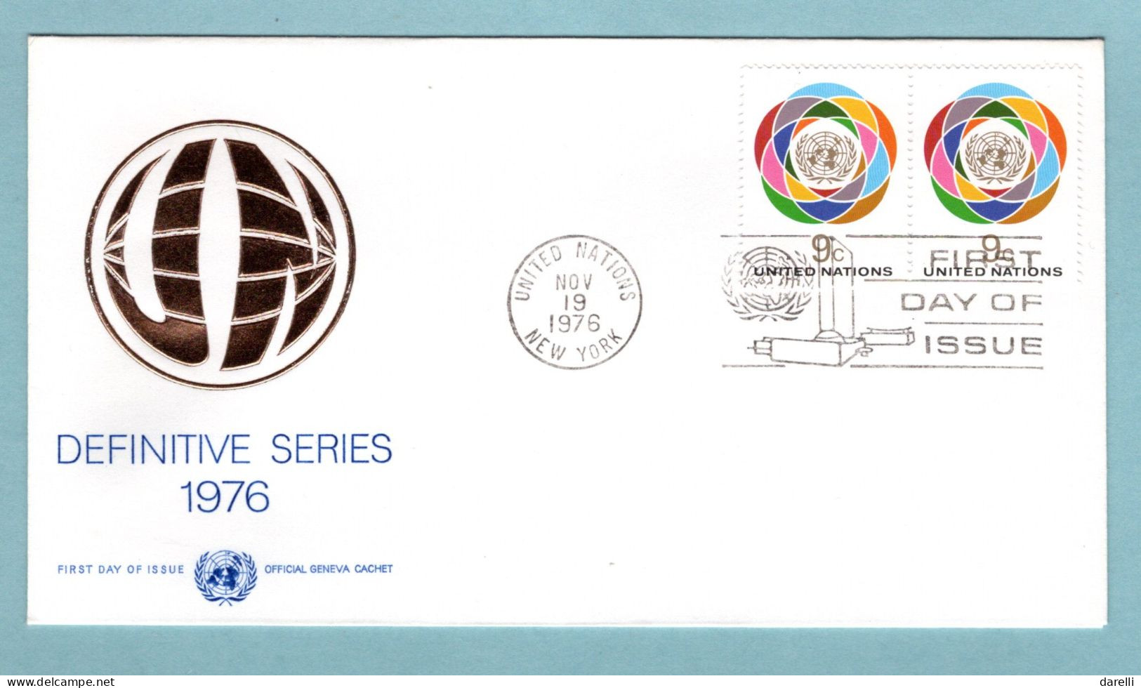 FDC Nations Unies 1980 - Emblème De 1986 - YT 271 - Sonstige & Ohne Zuordnung