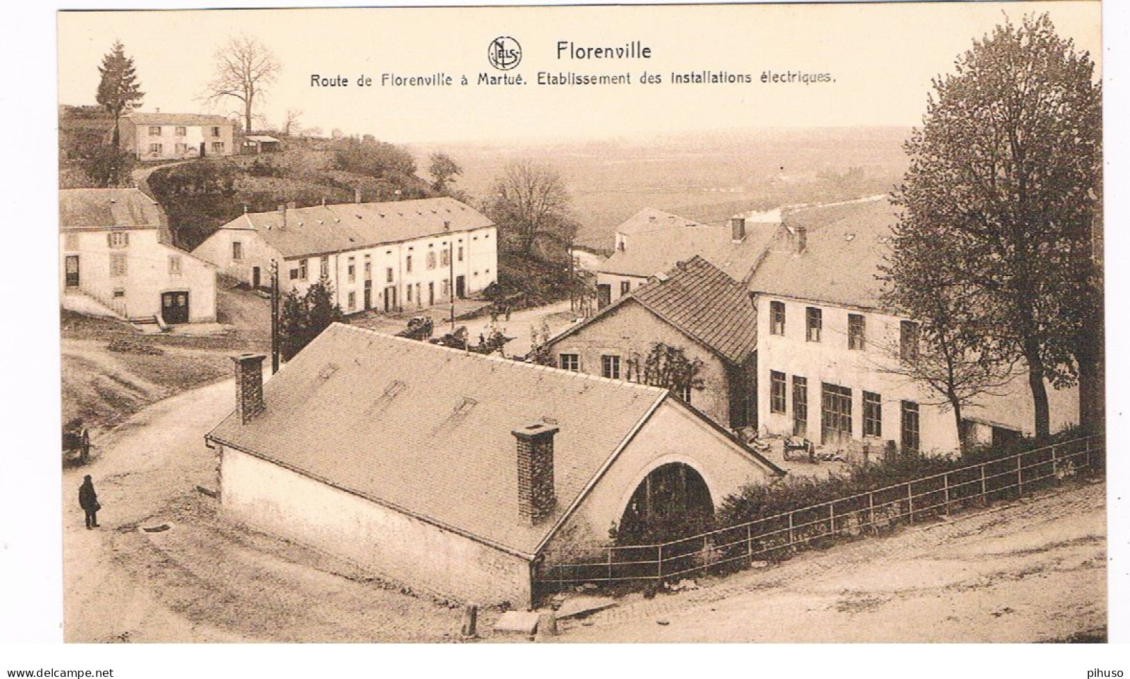 B-9501  FLORENVILLE : Etablissement Des Installations Electriques - Florenville