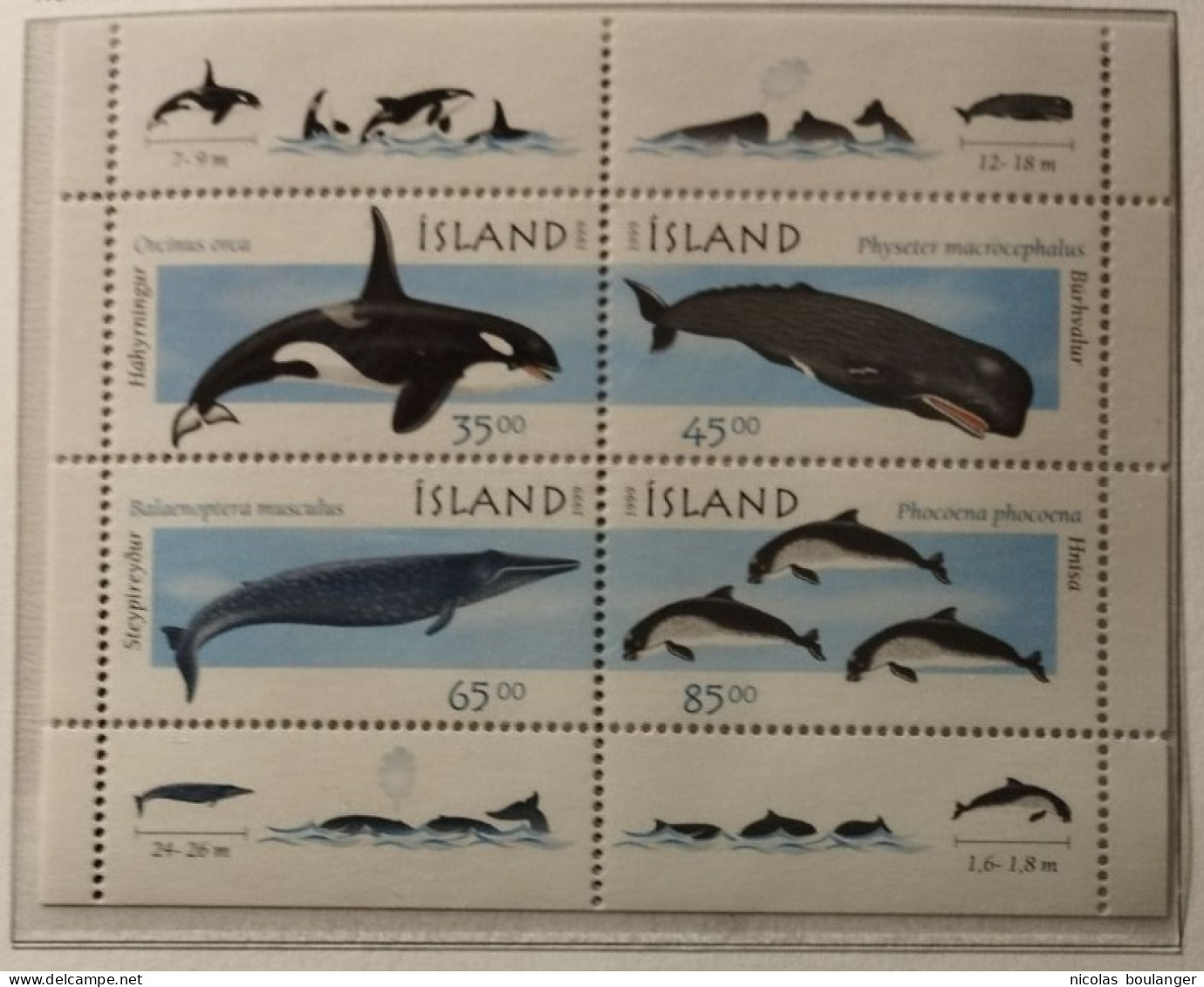 Islande 1999 / Yvert Bloc Feuillet N°23 / ** - Blokken & Velletjes