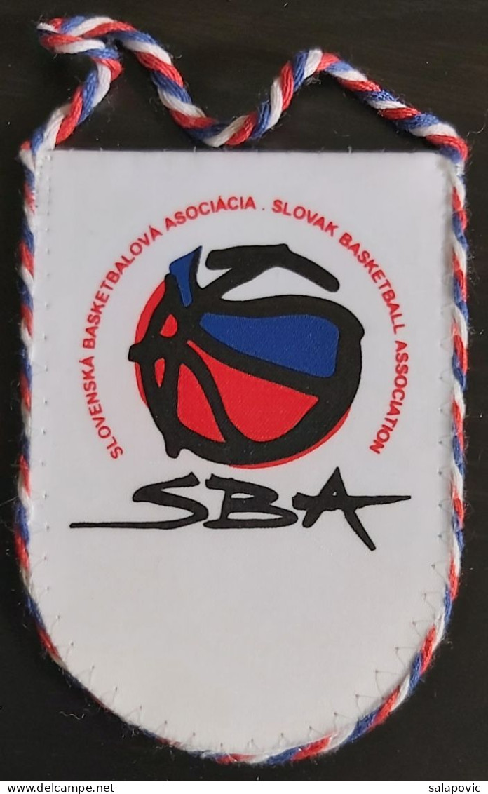 Slovak Basketball Federation Association Slovakia PENNANT SPORTS FLAG ZS 1 KUT - Apparel, Souvenirs & Other