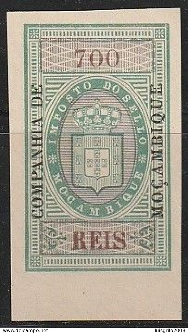 Revenue/ Fiscal, Companhia De Moçambique 1892 - Imposto Do Sello. 700 Reis -|- MNH - Unused Stamps