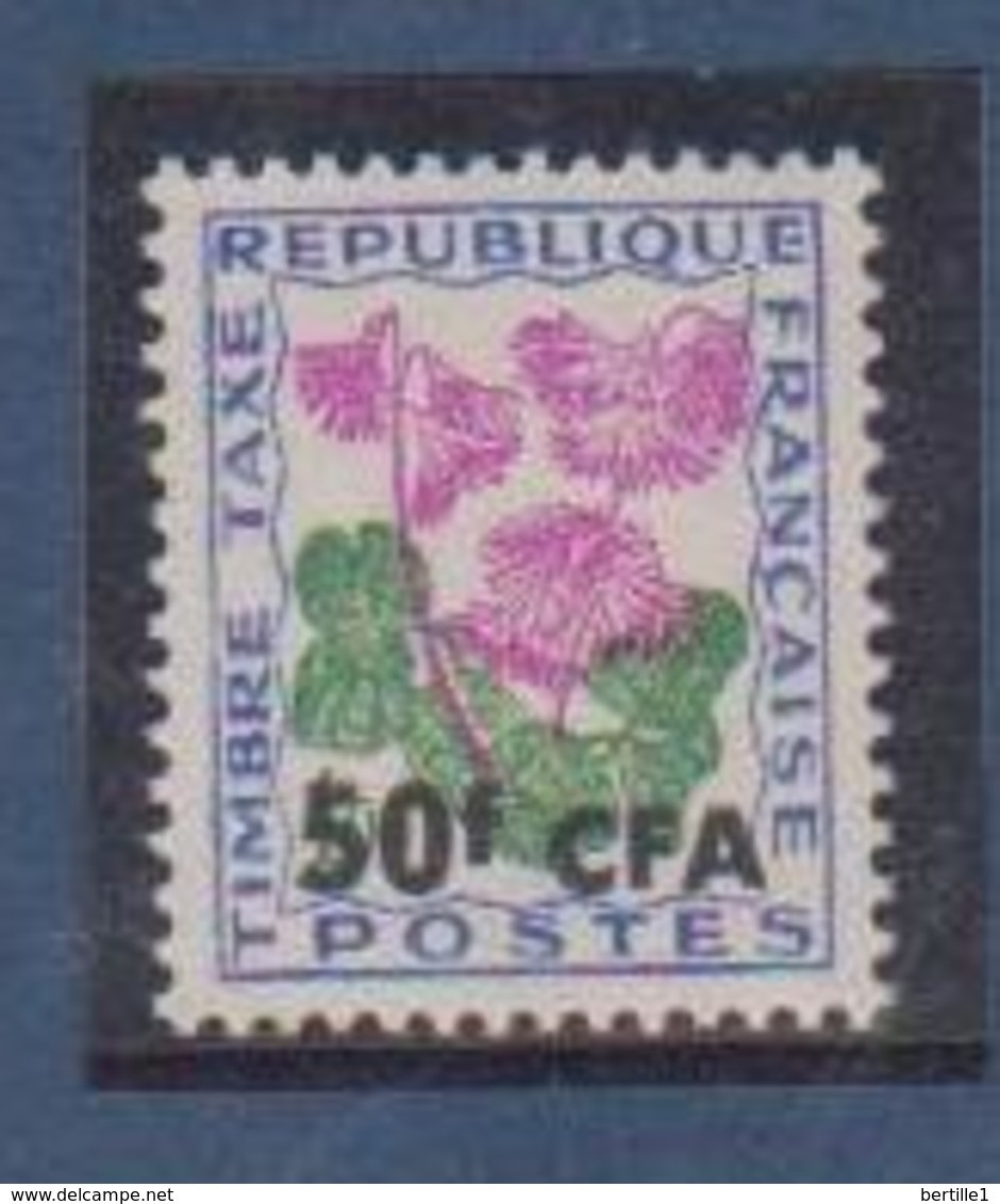 REUNION          N° YVERT    :    TAXE   53    NEUF SANS CHARNIERES     ( NSCH   03/ 13 ) - Postage Due