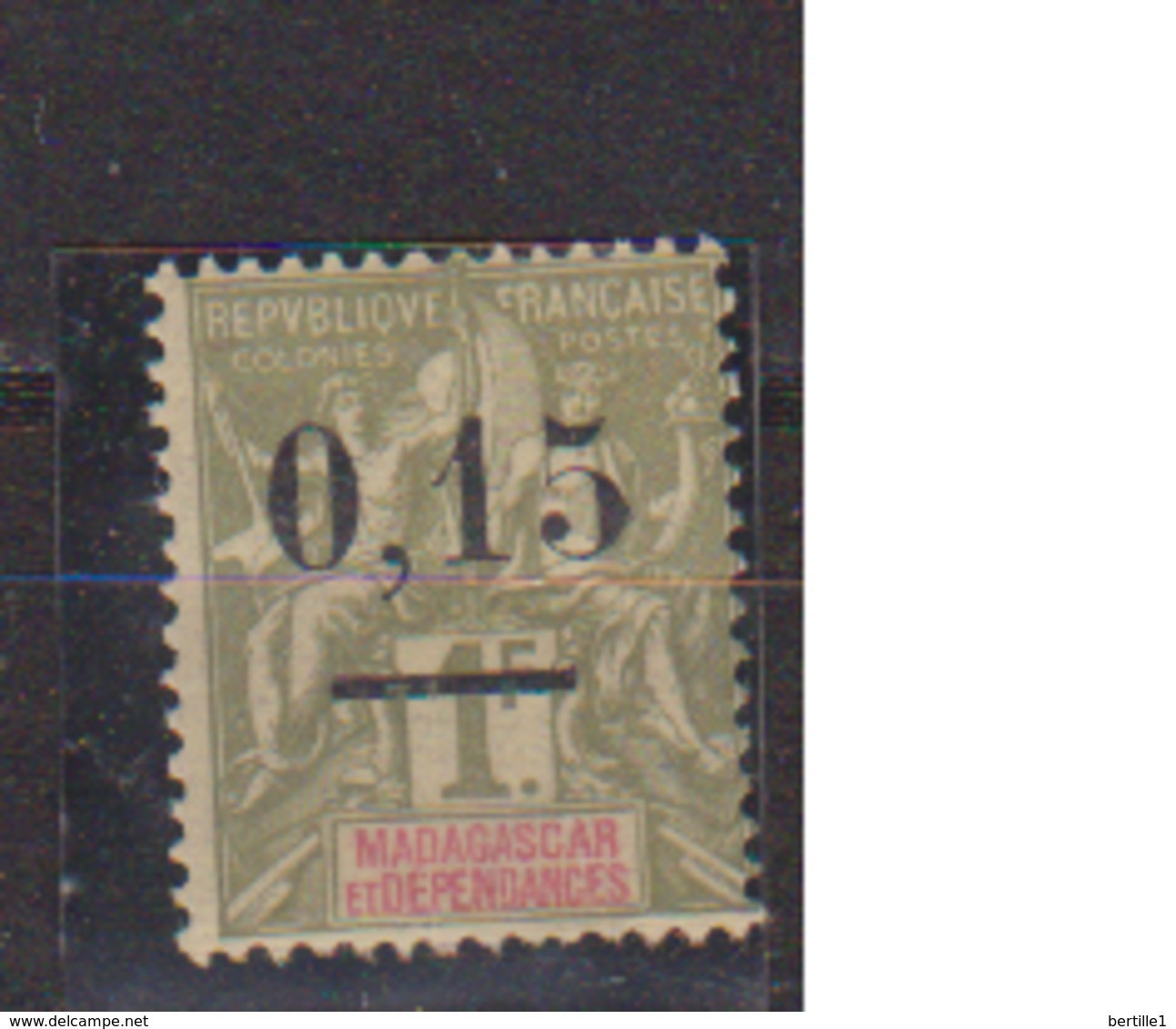 MADAGASCAR             N° YVERT  :  55    NEUF SANS GOMME        ( SG     1/26 ) - Unused Stamps