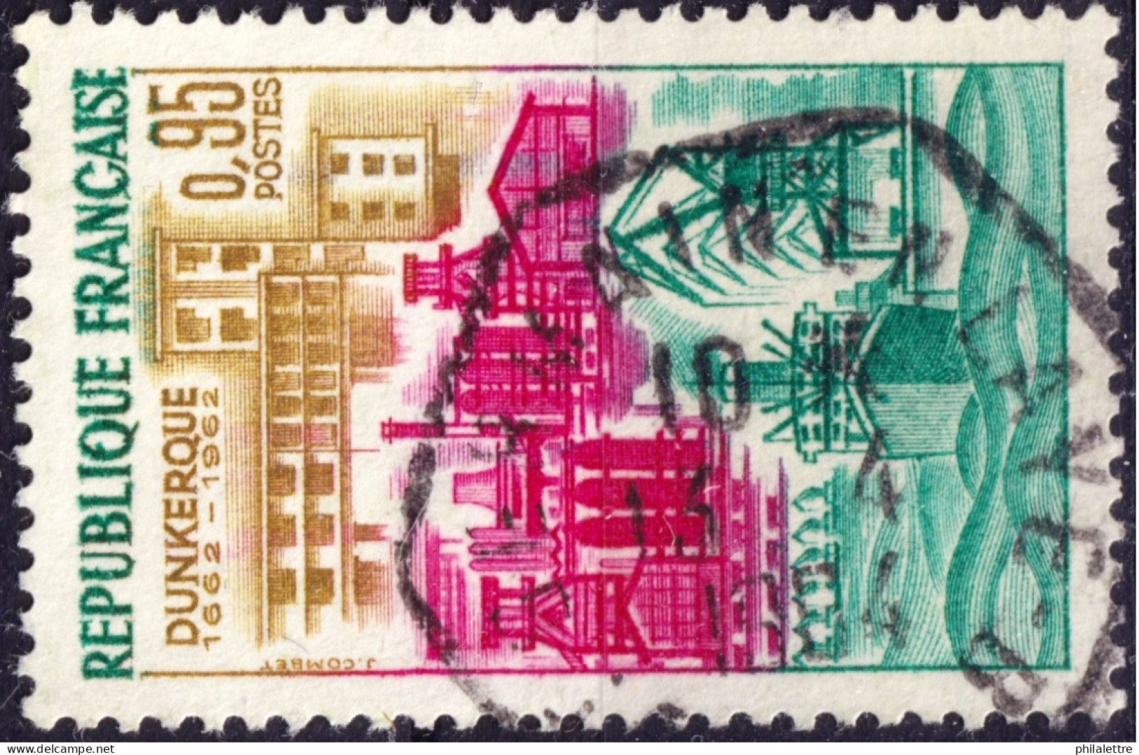 FRANCE - 1964 TàD Recette Auxiliaire Urbaine "ST GERMAIN EN LAYE - B / B" Sur Yv.1317 - TB - Used Stamps