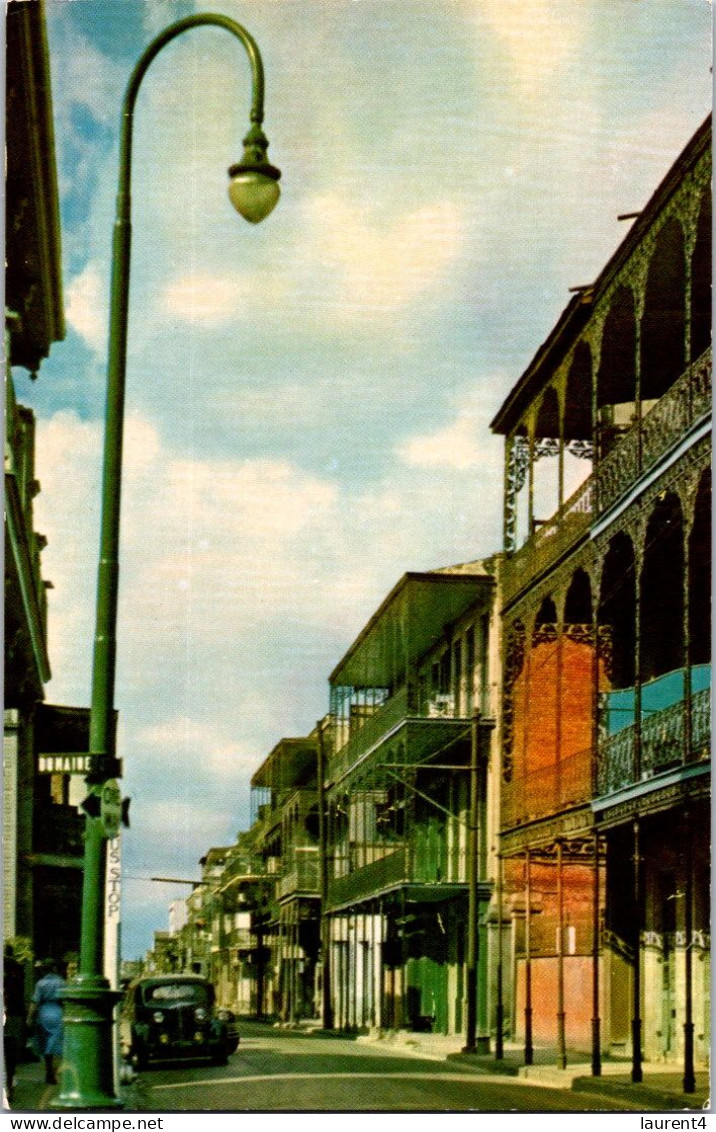 (3 R 11) (older) USA - New Orleans Creole Architecture - French Quarter - Louisiana - New Orleans