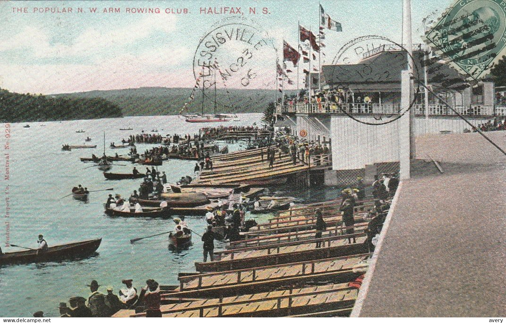 The Popular N. W. Arm Rowing Club, Halifax, Nova Scotia - Halifax