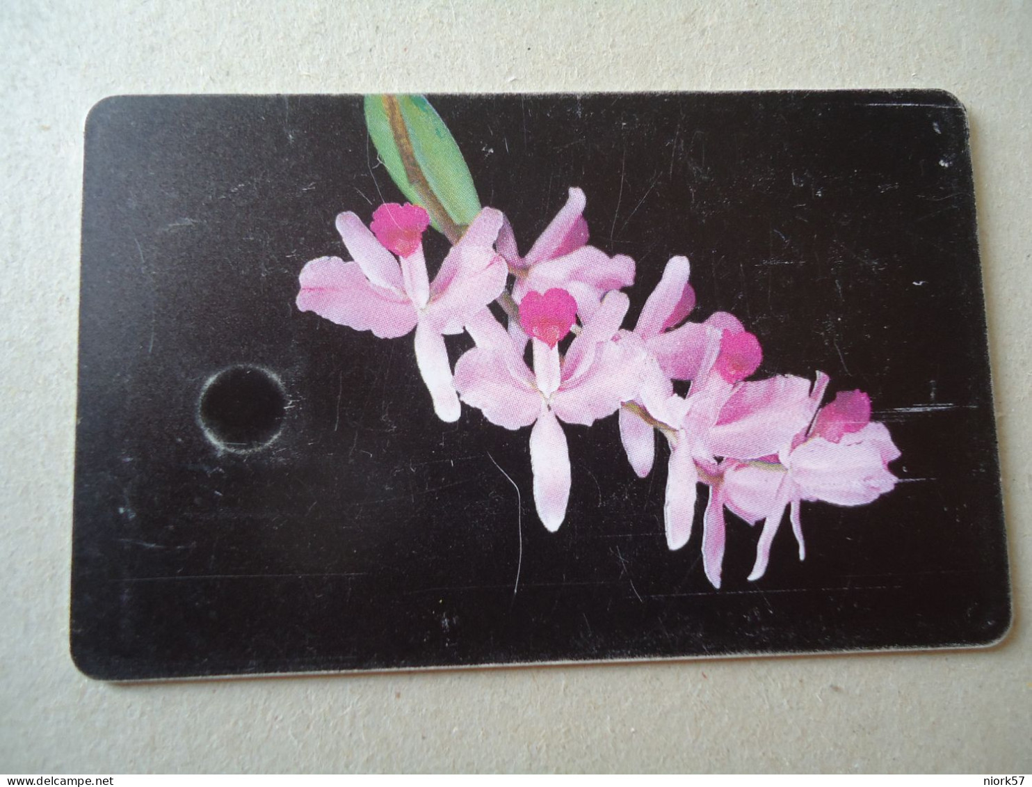 VENEZUELA USED CARDS FLOWERS ORCHIDS - Blumen