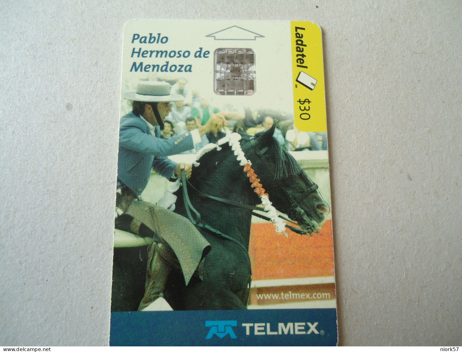 MEXICO USED CARDS  HORSHES HORSH - Caballos